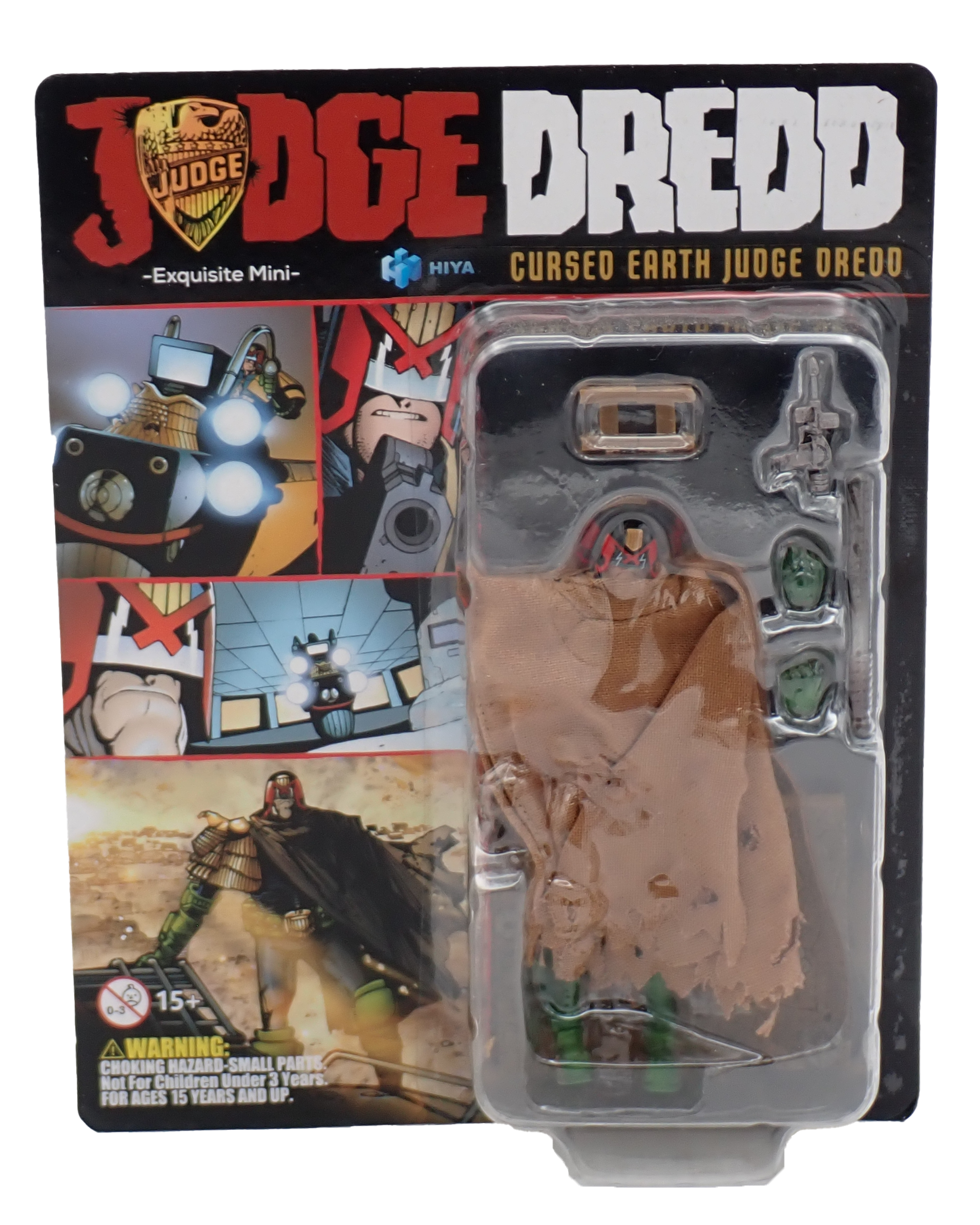 Cursed Earth Judge Dredd - Hiya Figure
