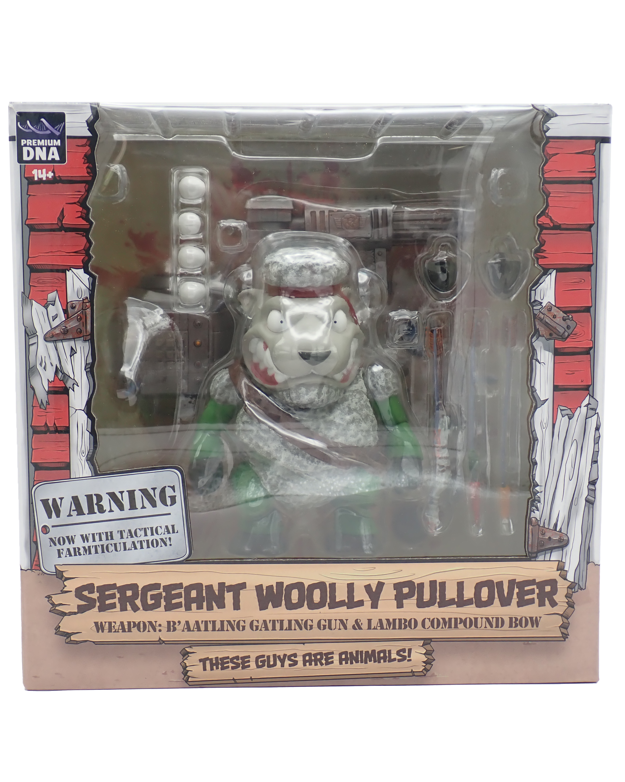 Sergeant Woolly Pullover - Barnyard Commandos Figure