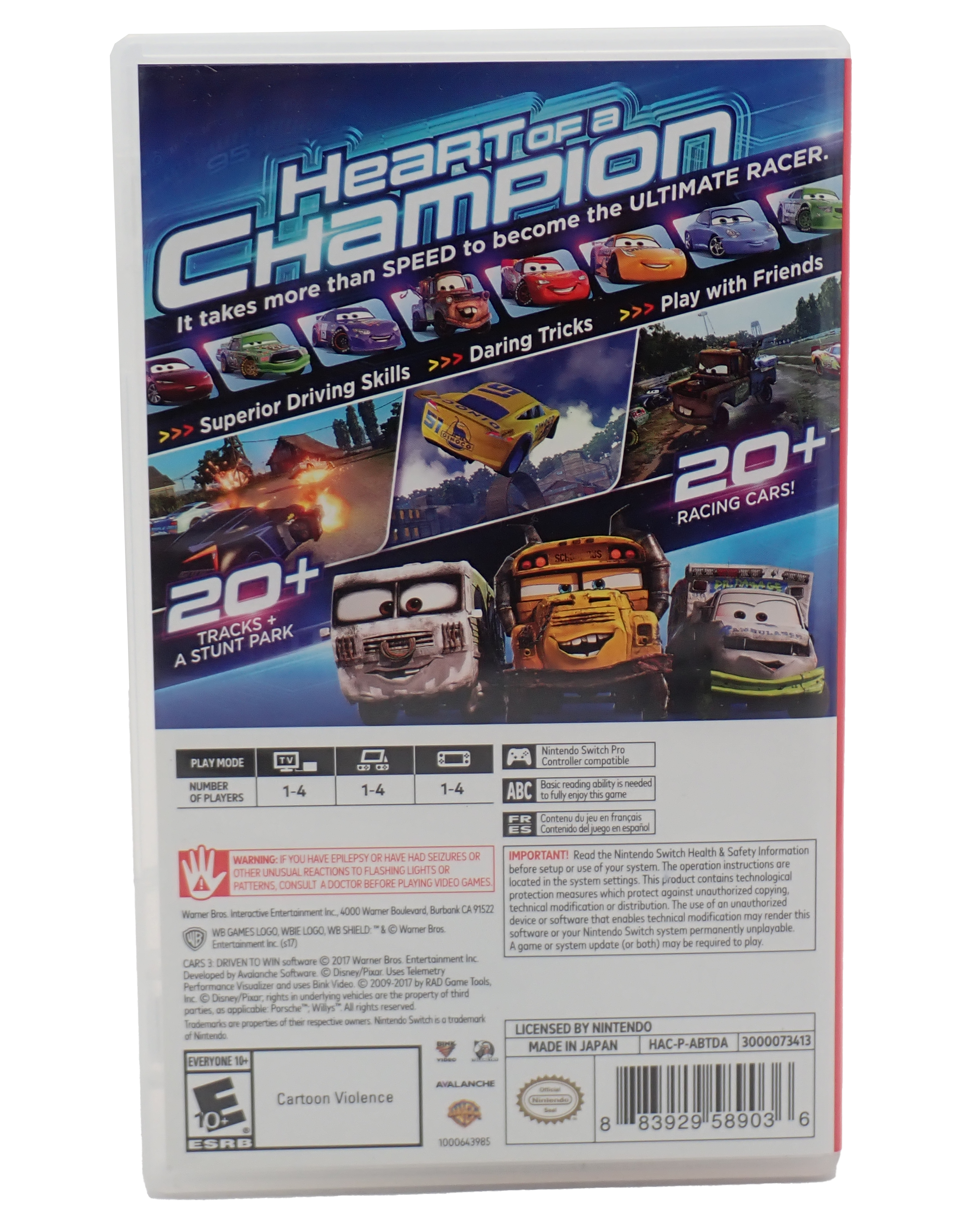 Cars 3 Driven to Win - Switch