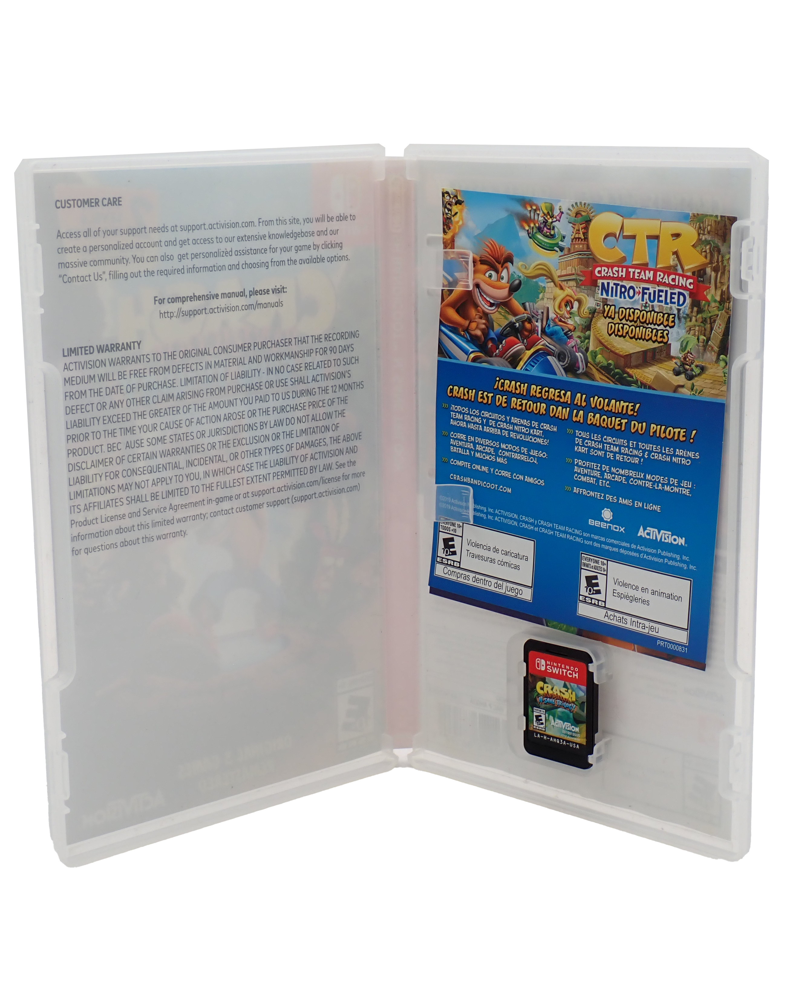 Crash Bandicoot N. Sane Trilogy - Switch