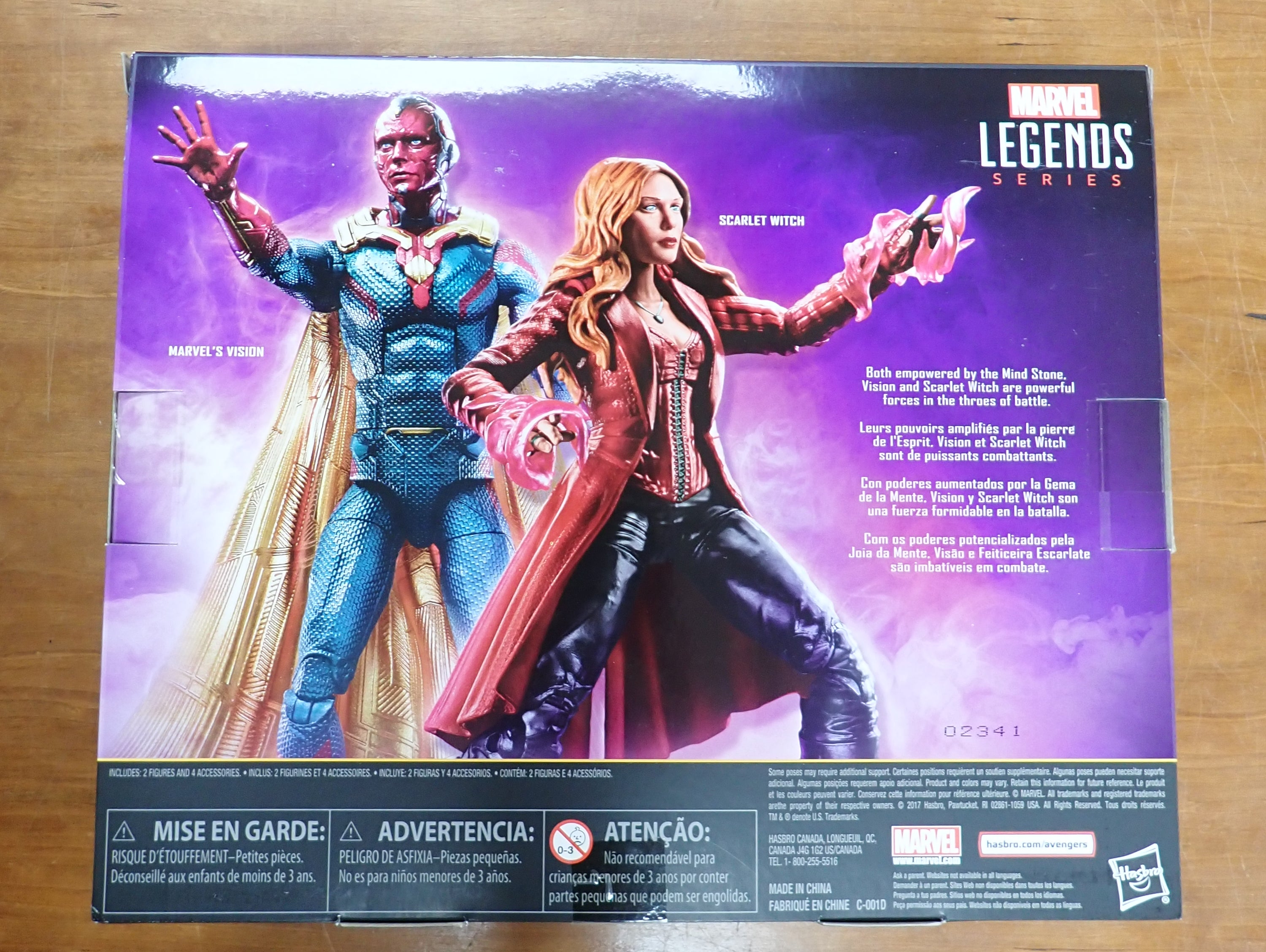 Marvel Legends: Scarlet Witch and Vision