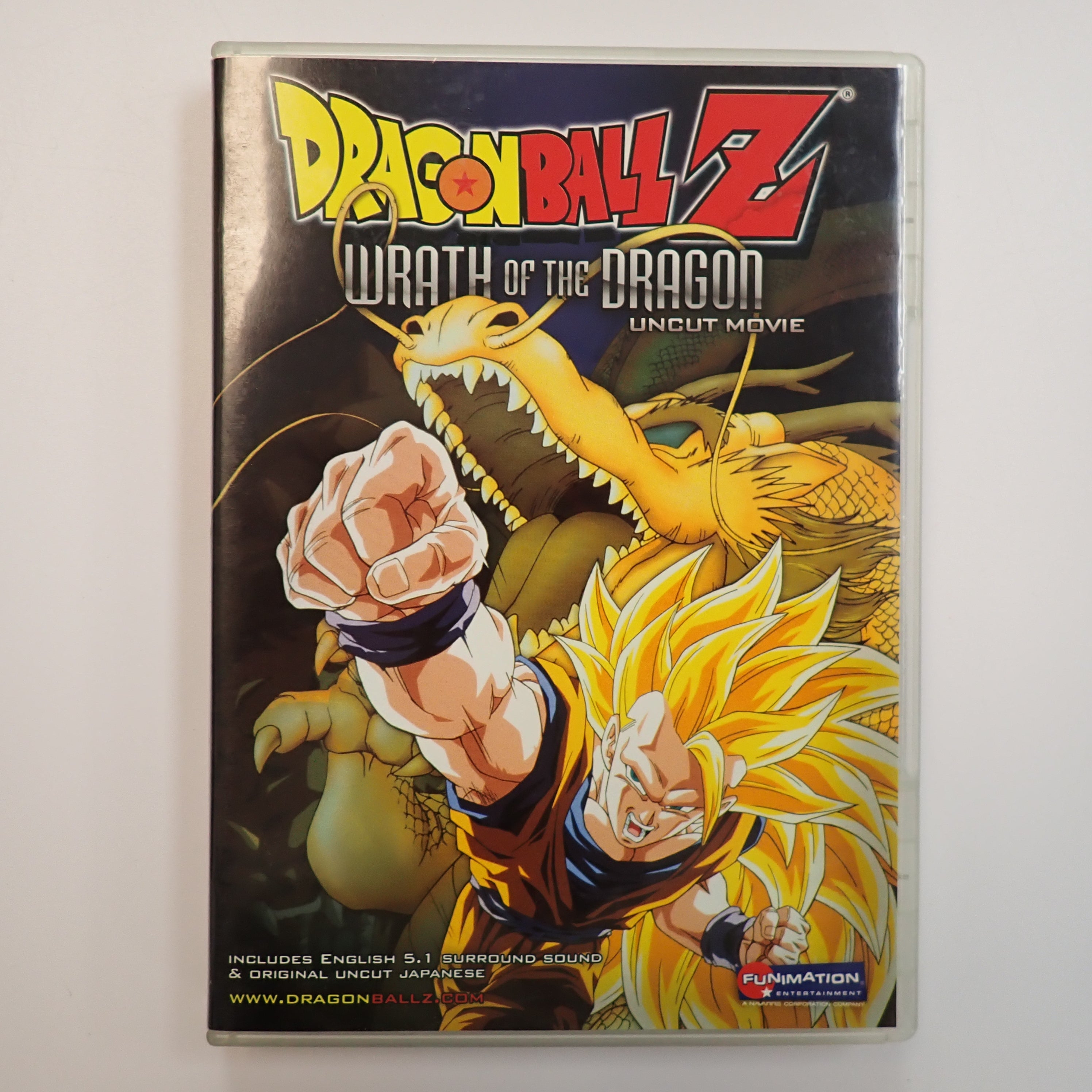 Dragonball Z: Wrath of the Dragon Uncut - DVD – Infinity Flux