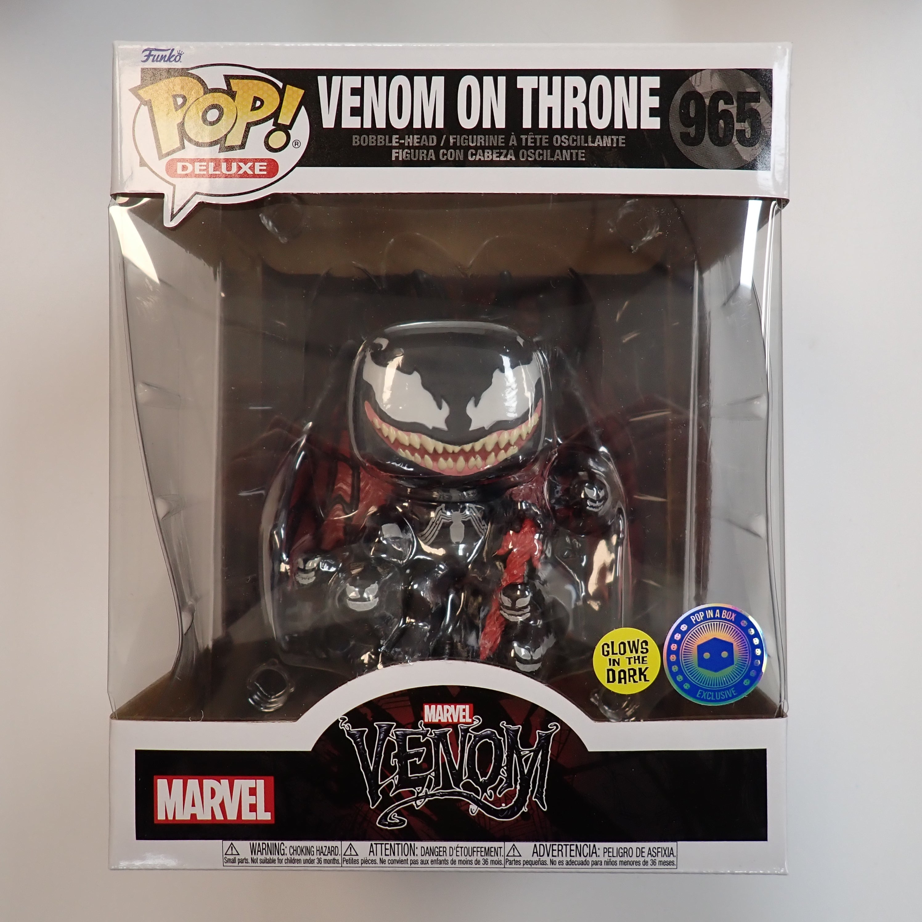Venom on Throne - POP! #965