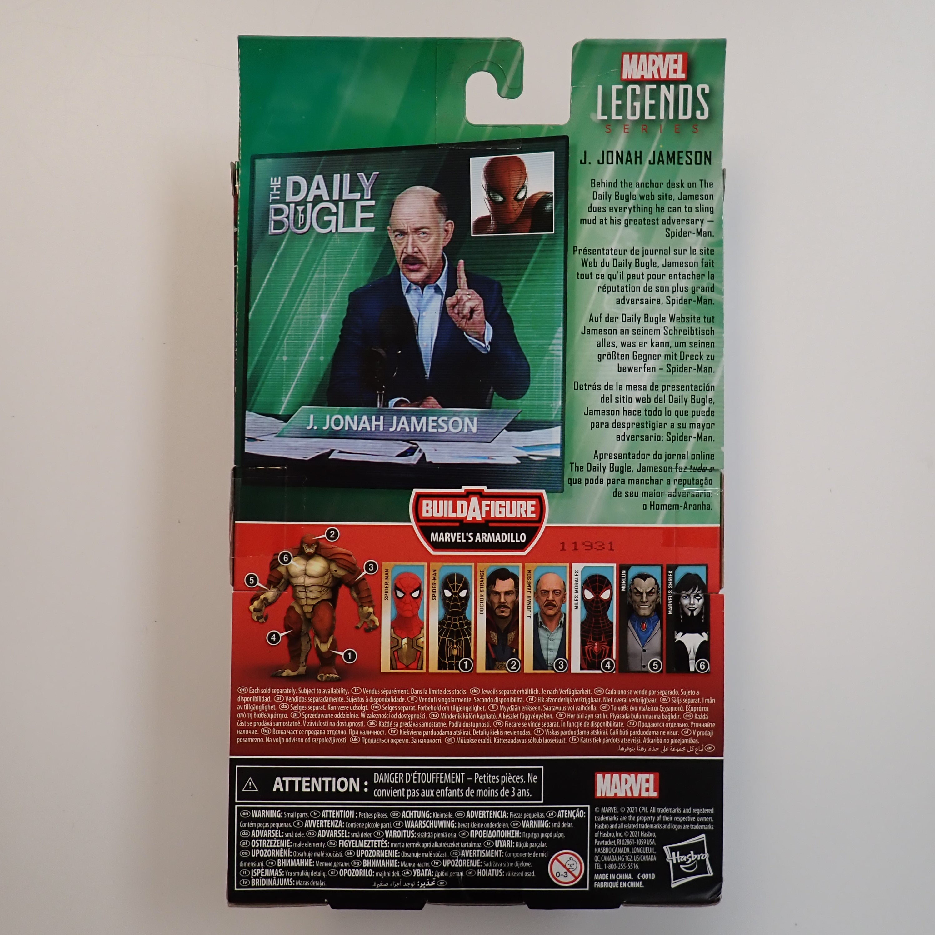 J. Jonah Jameson - Marvel Legends Figure