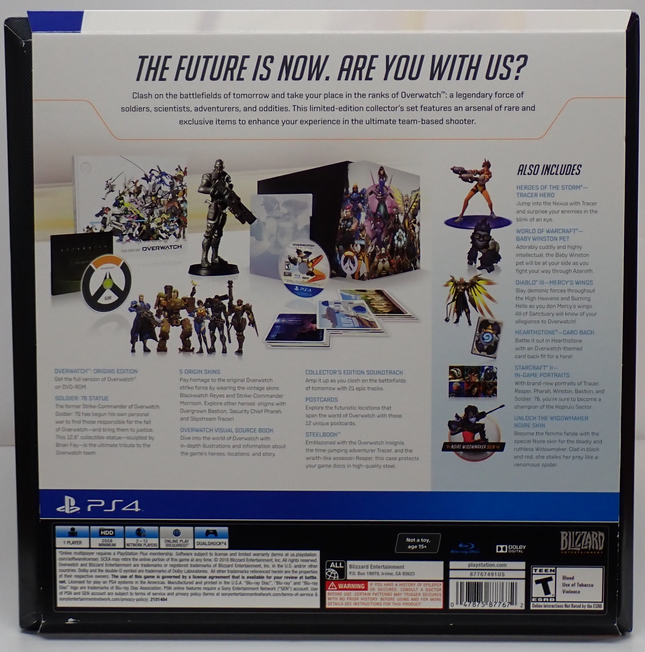 PS4 Overwatch Collector's edition