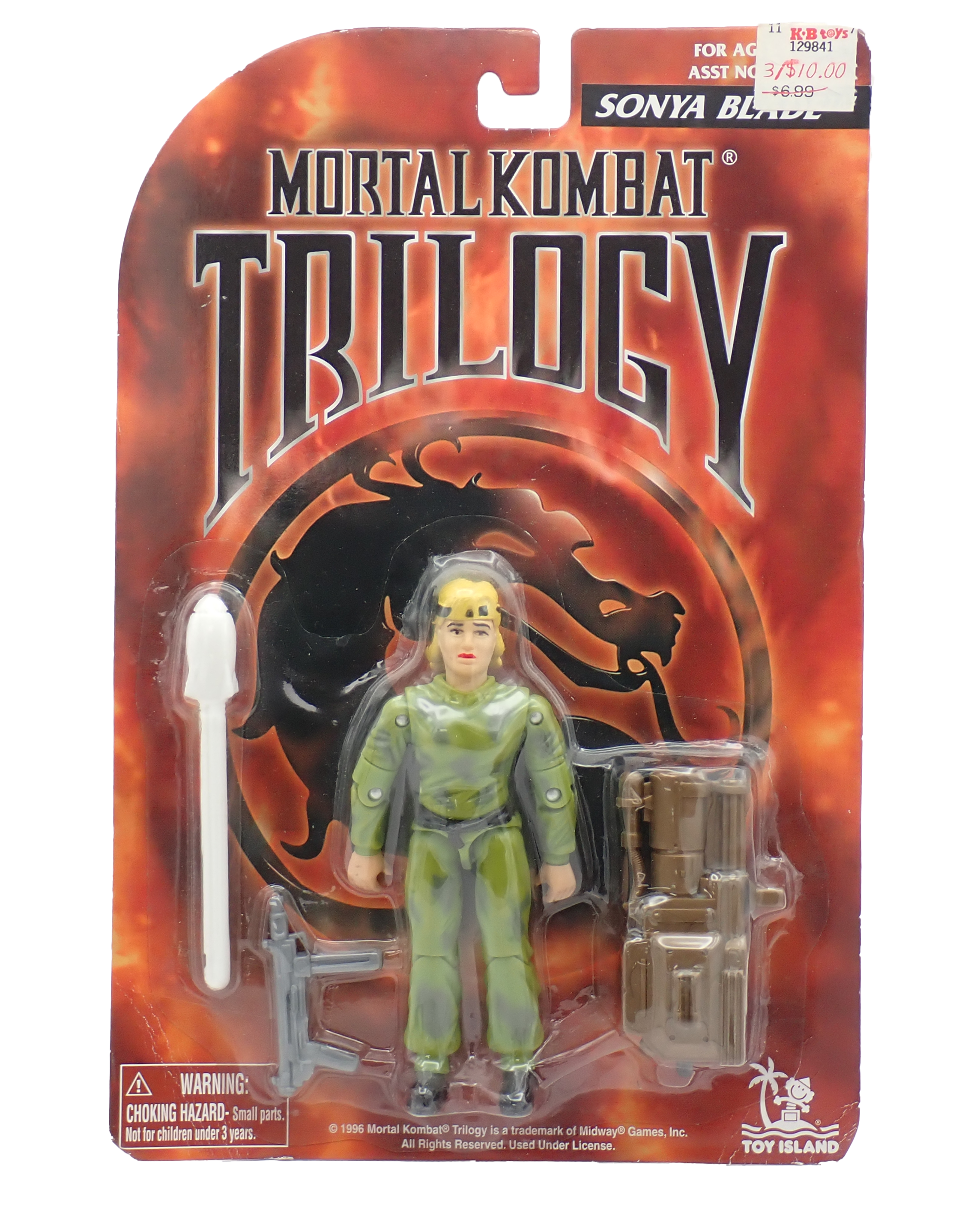 Sonya Blade - Mortal Kombat Trilogy Figure