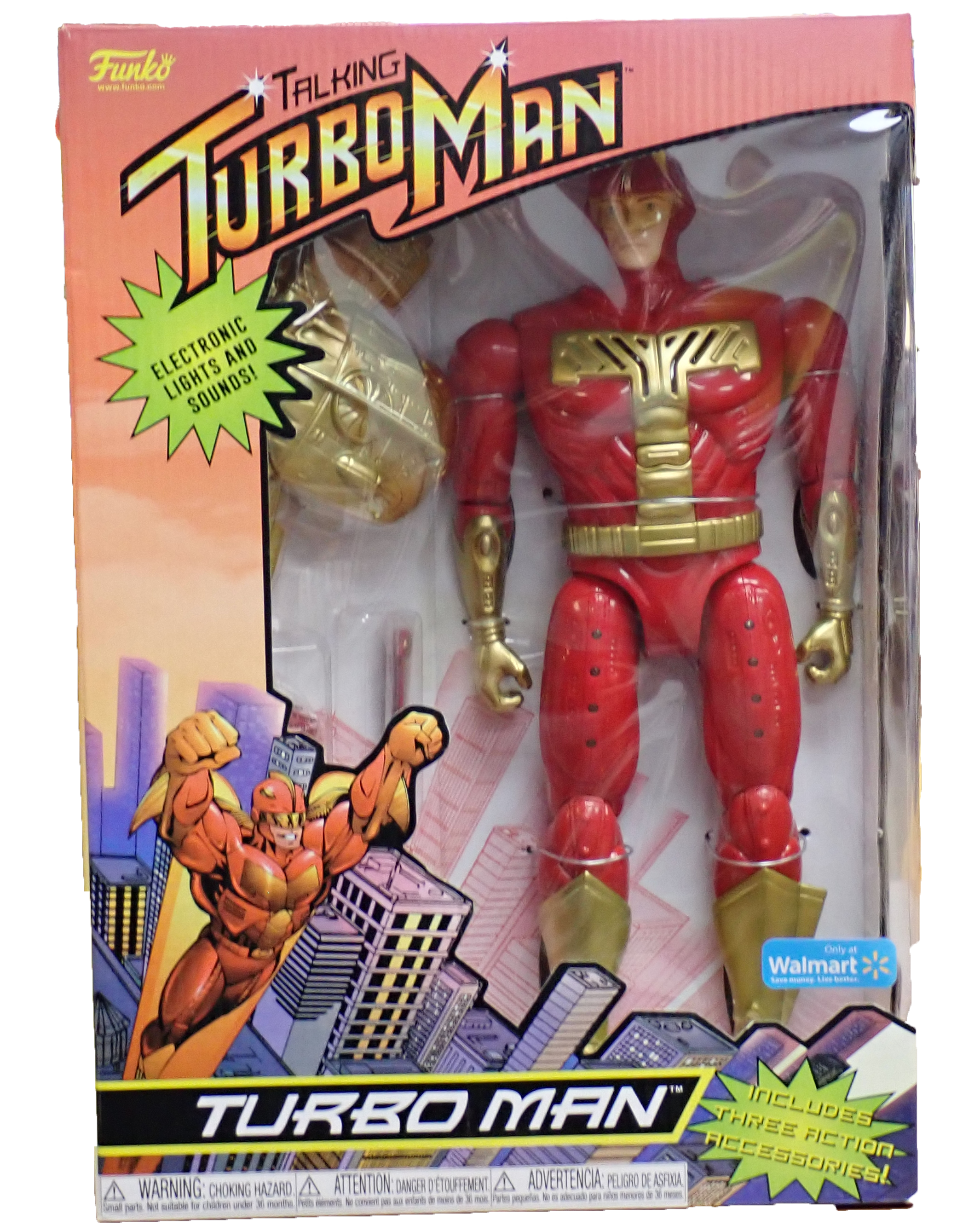 Turbo Man - Jingle All the Way Figure