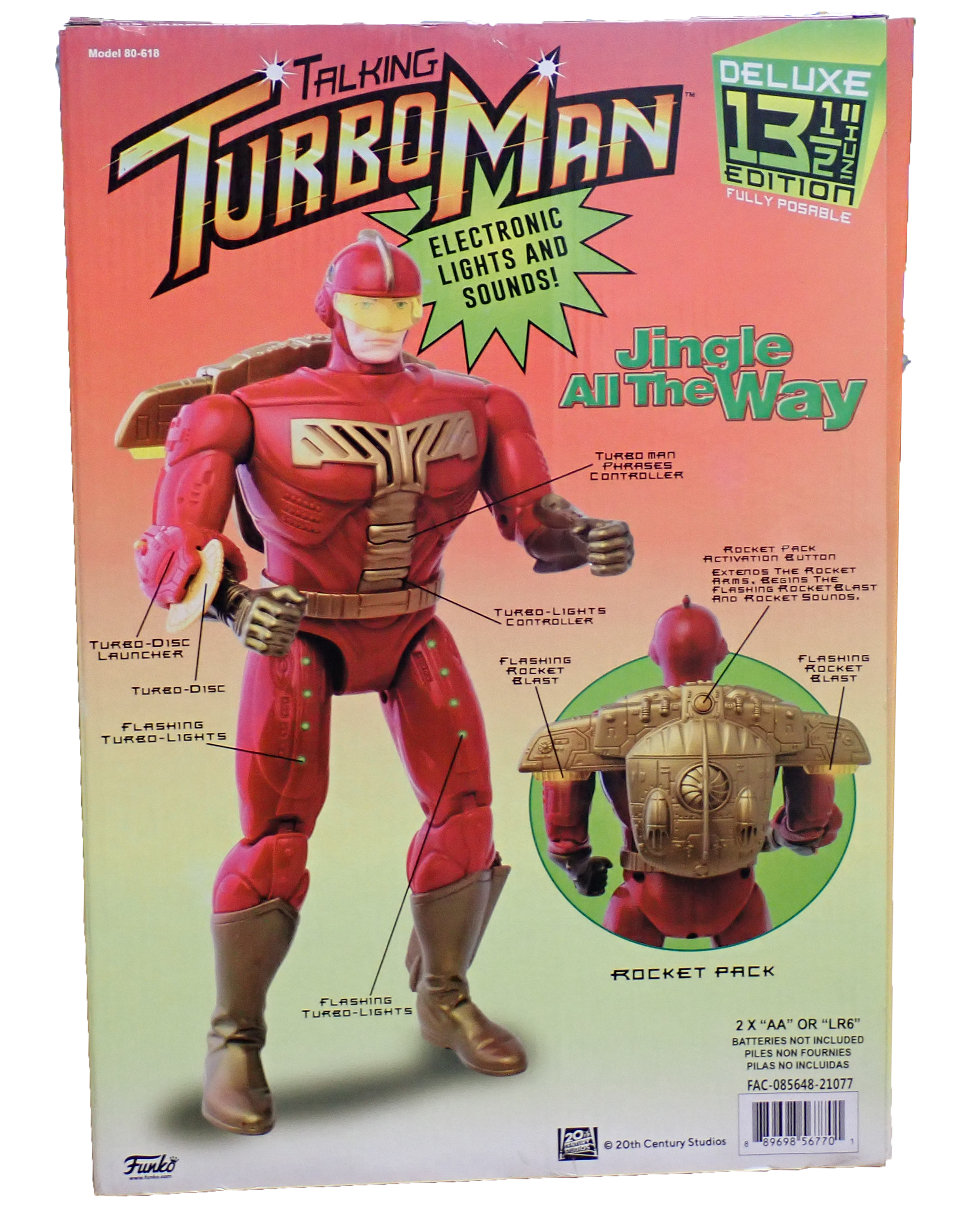 Turbo Man - Jingle All the Way Figure