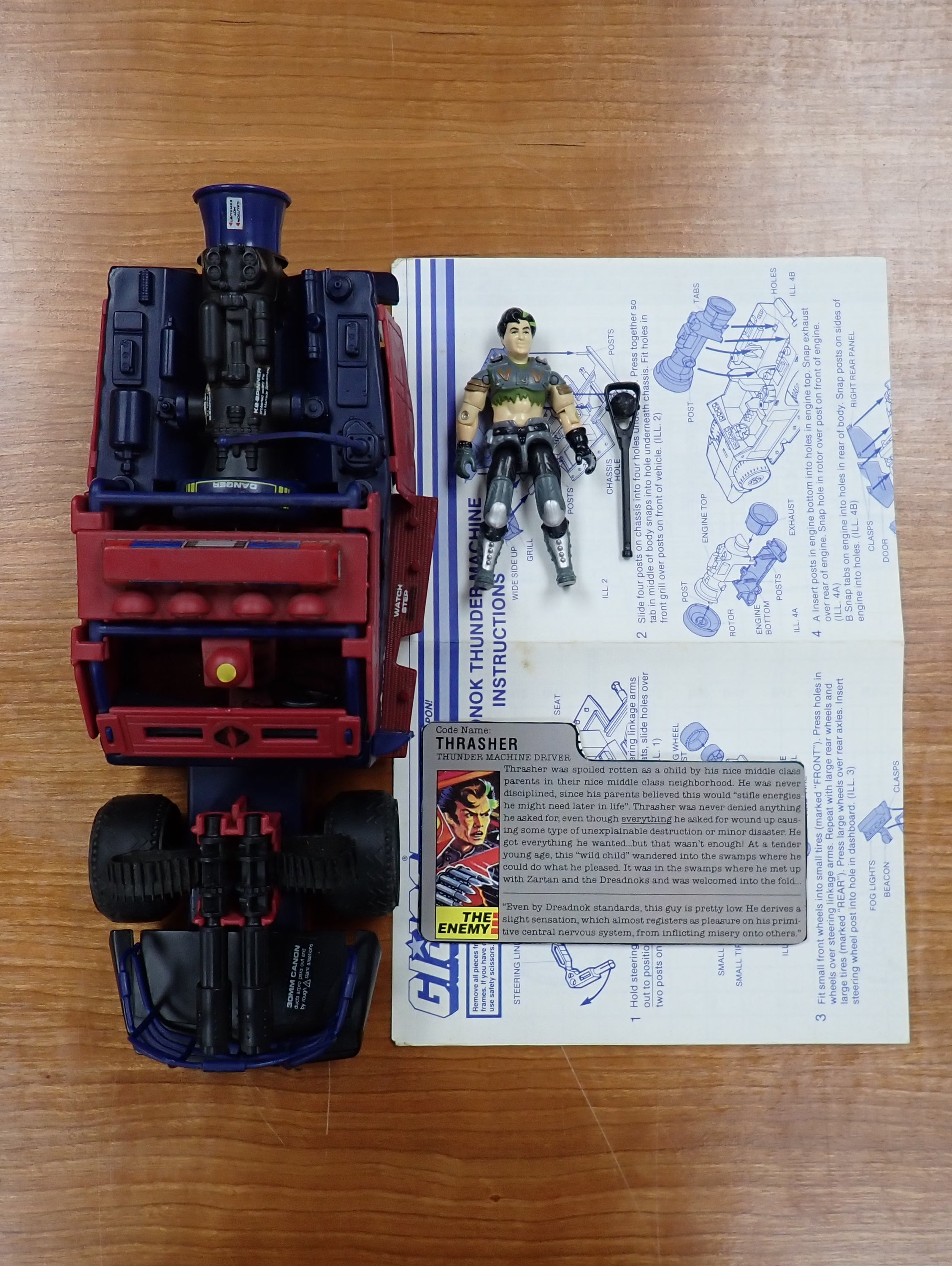 G.I. Joe Dreadnok Thunder Machine (1986)