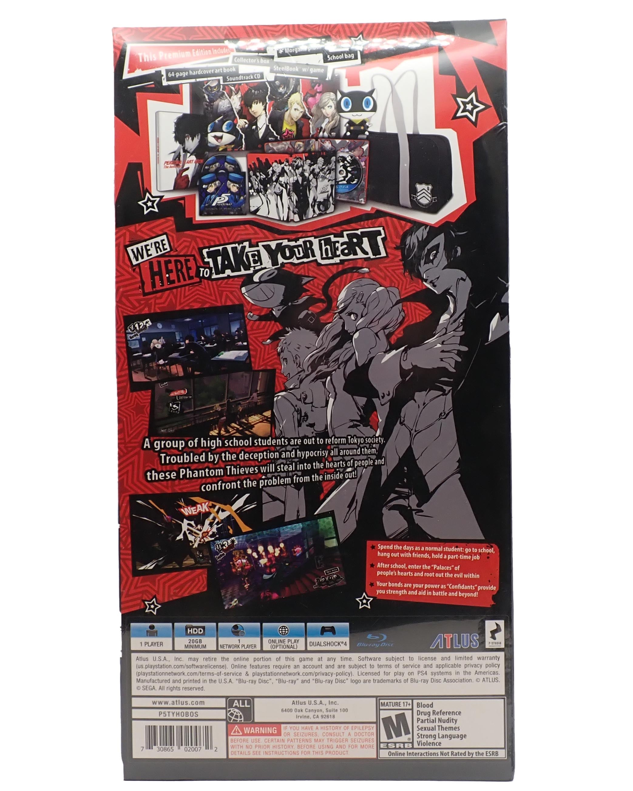 Persona 5 Take Your Heart Premium Edition - PS4