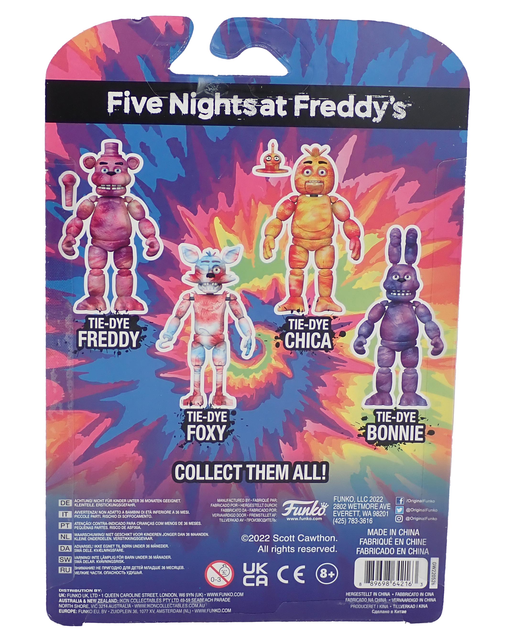 Tie-Dye Bonnie - Five Nights at Freddy's Figure