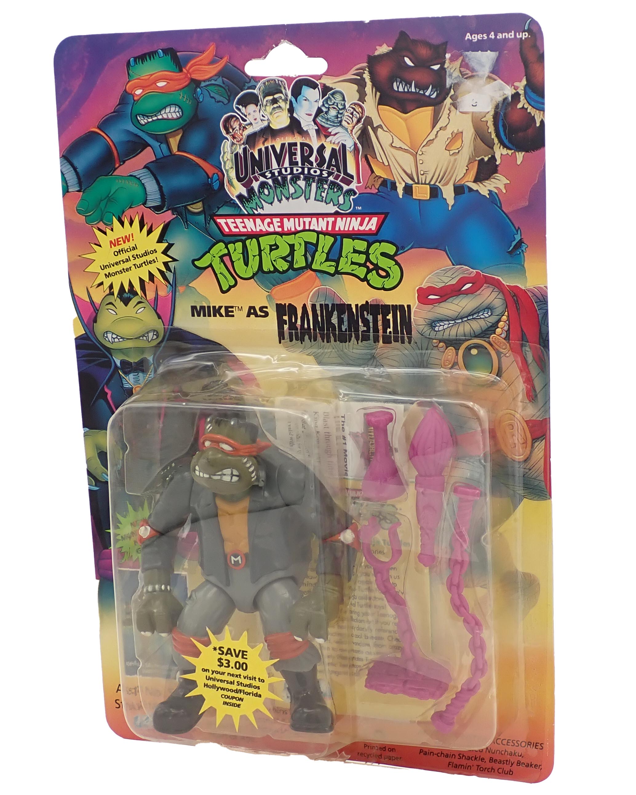 Mike as Frankenstein - Universal Studios Monsters × Teenage Mutant Ninja Turtles Figure