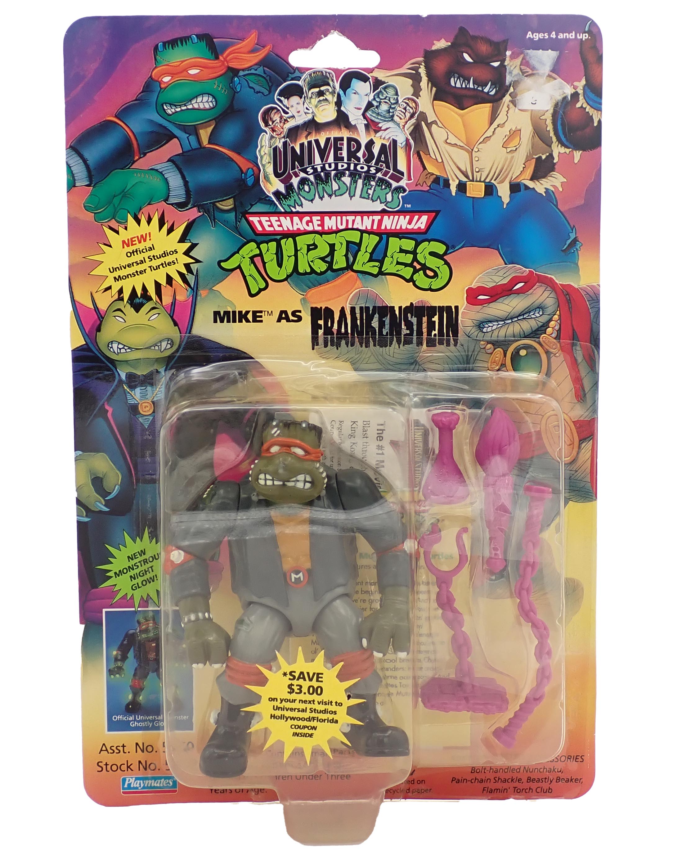 Mike as Frankenstein - Universal Studios Monsters × Teenage Mutant Ninja Turtles Figure