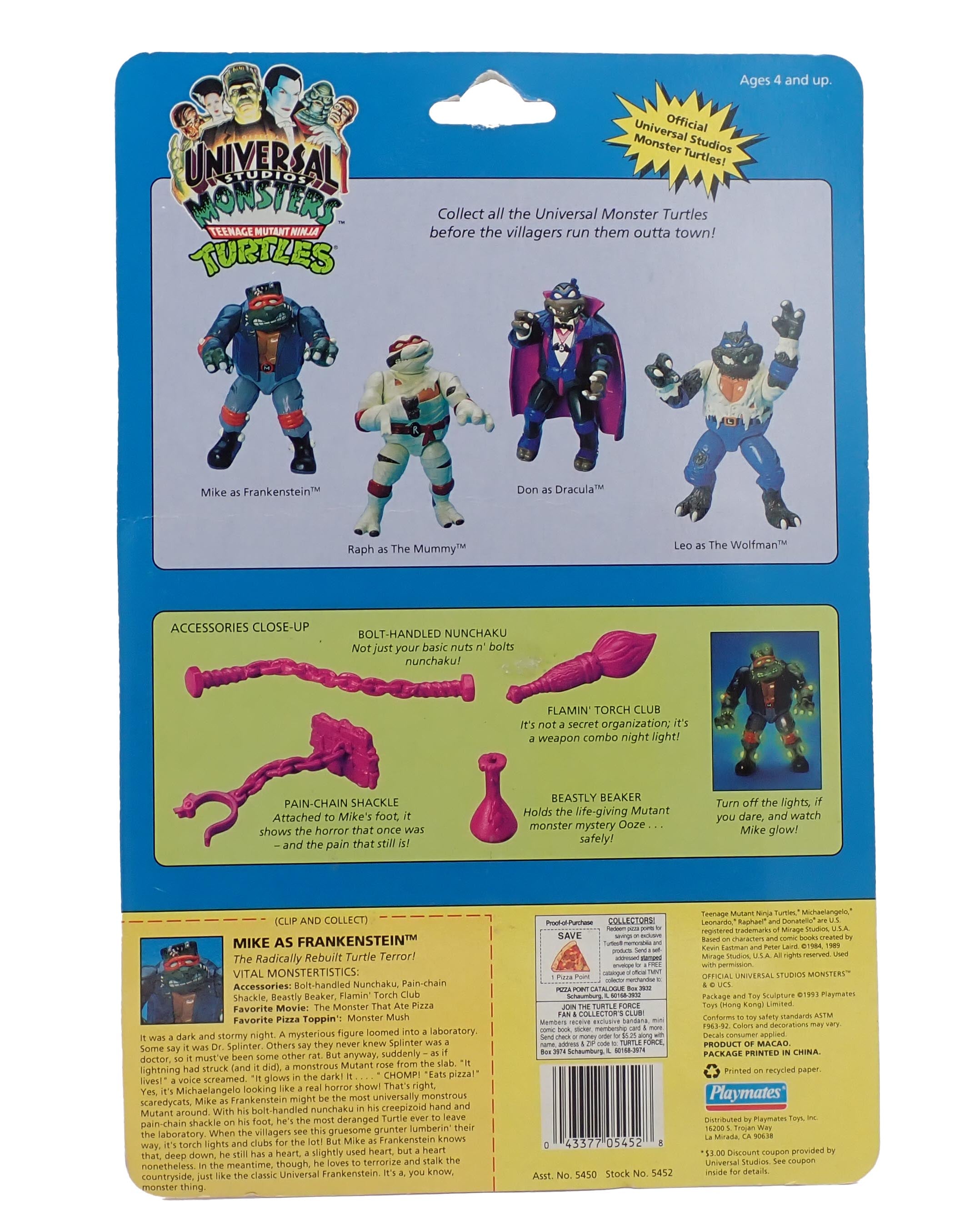 Mike as Frankenstein - Universal Studios Monsters × Teenage Mutant Ninja Turtles Figure