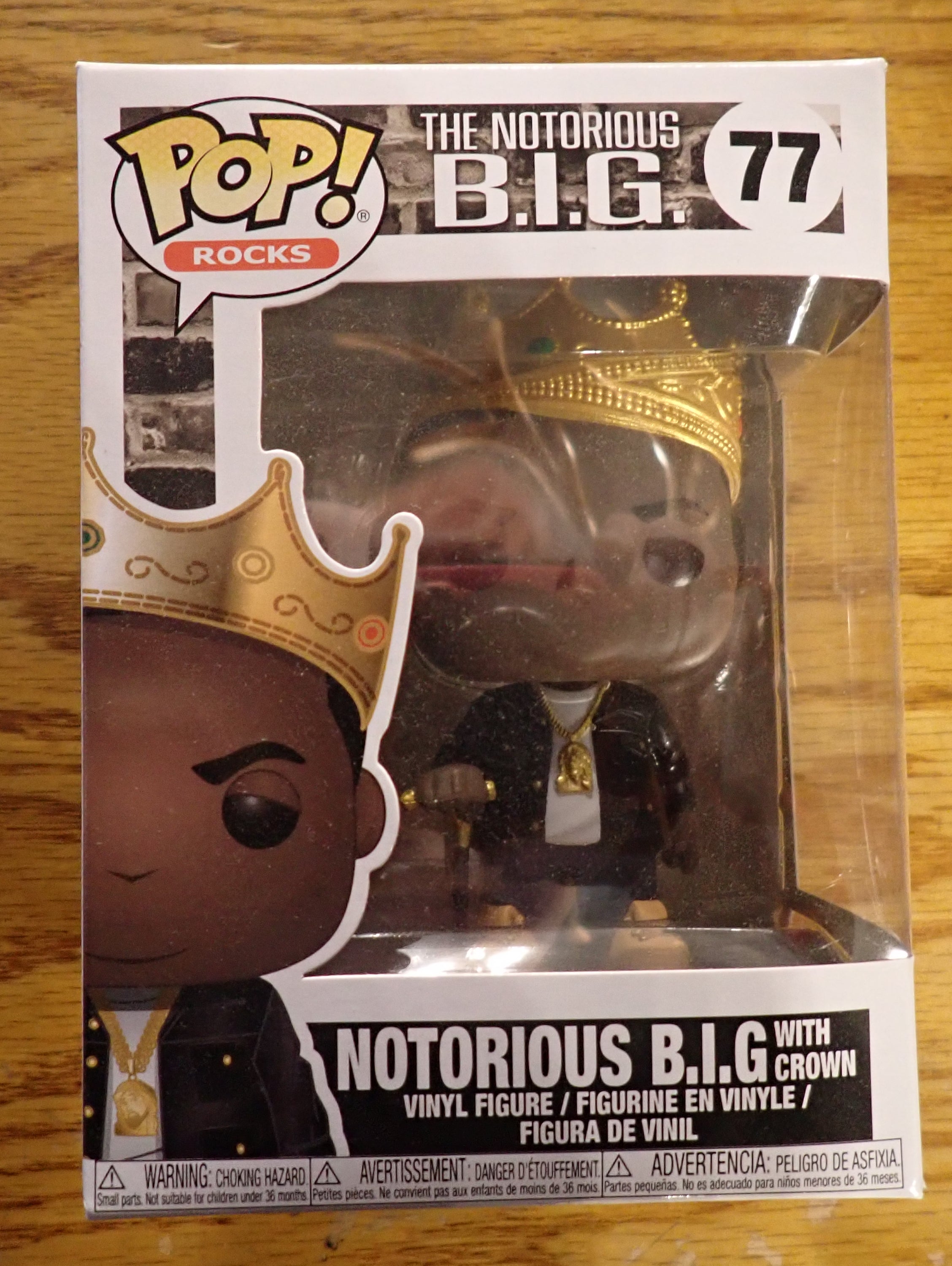 Notorious B.I.G. with Crown  - POP! #77