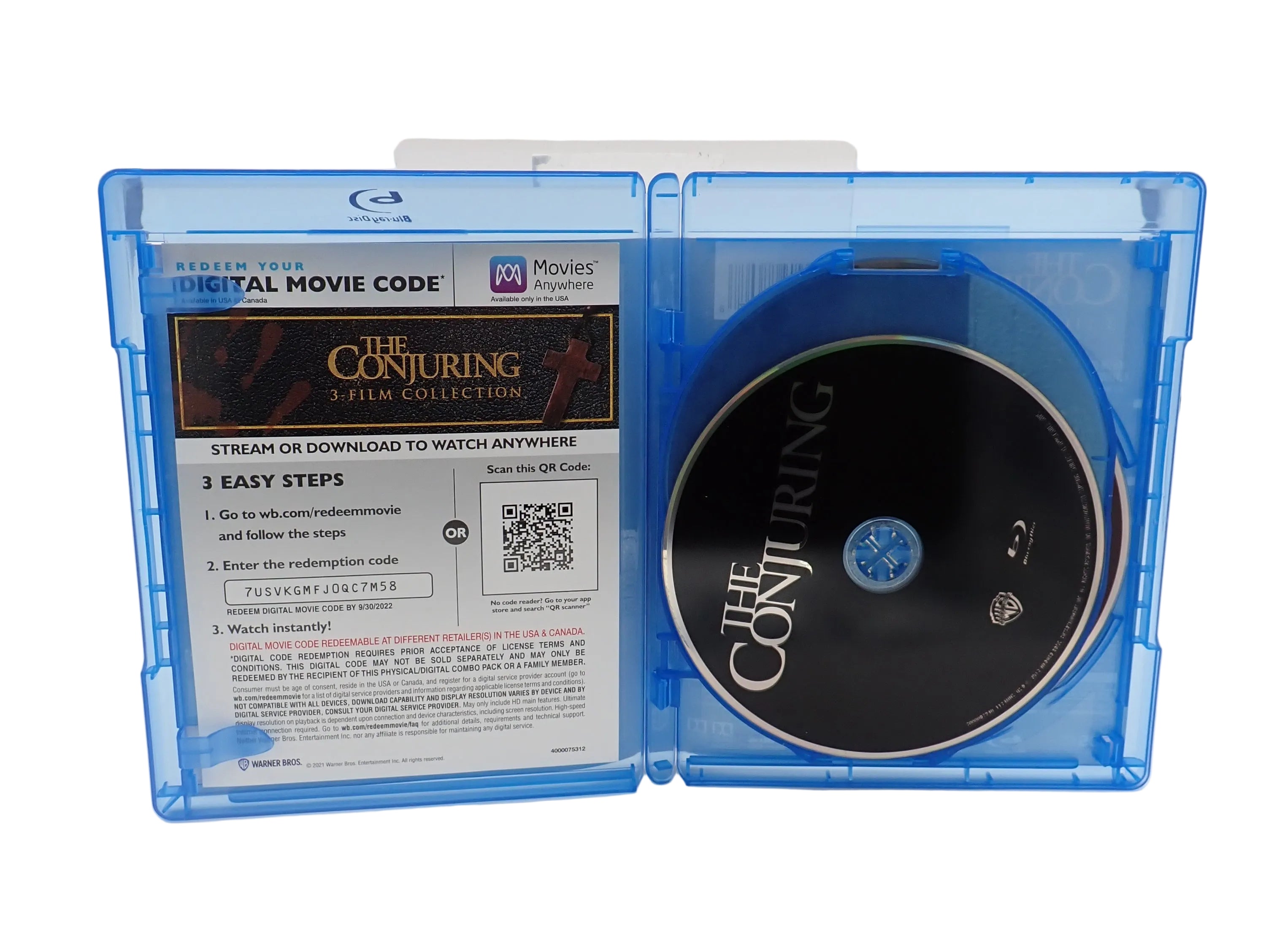 The Conjuring: 3-Film Collection (Blu-Ray) [Pre-Owned]