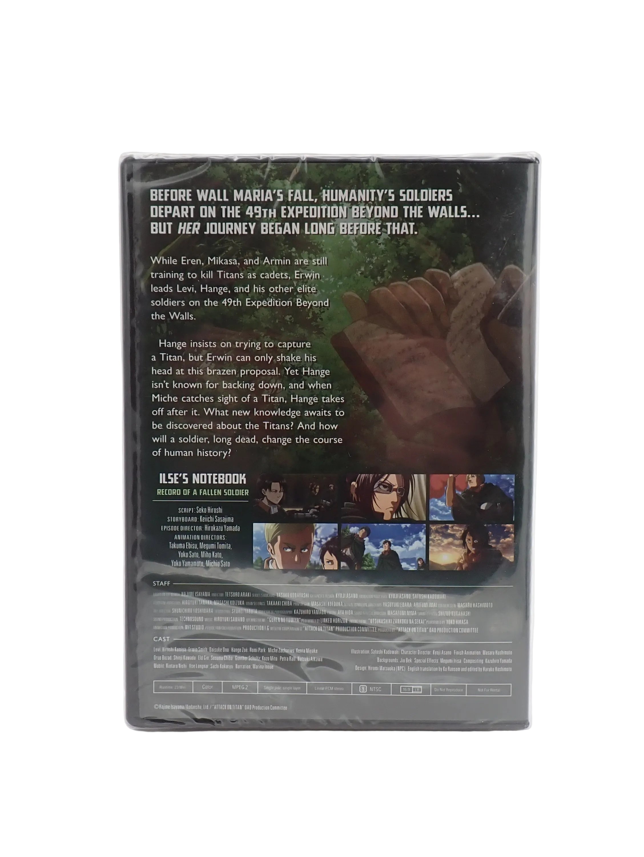 Attack on Titan: Vol. 17 - Ilse's Notebook Special Edition (DVD) [Pre-Owned]