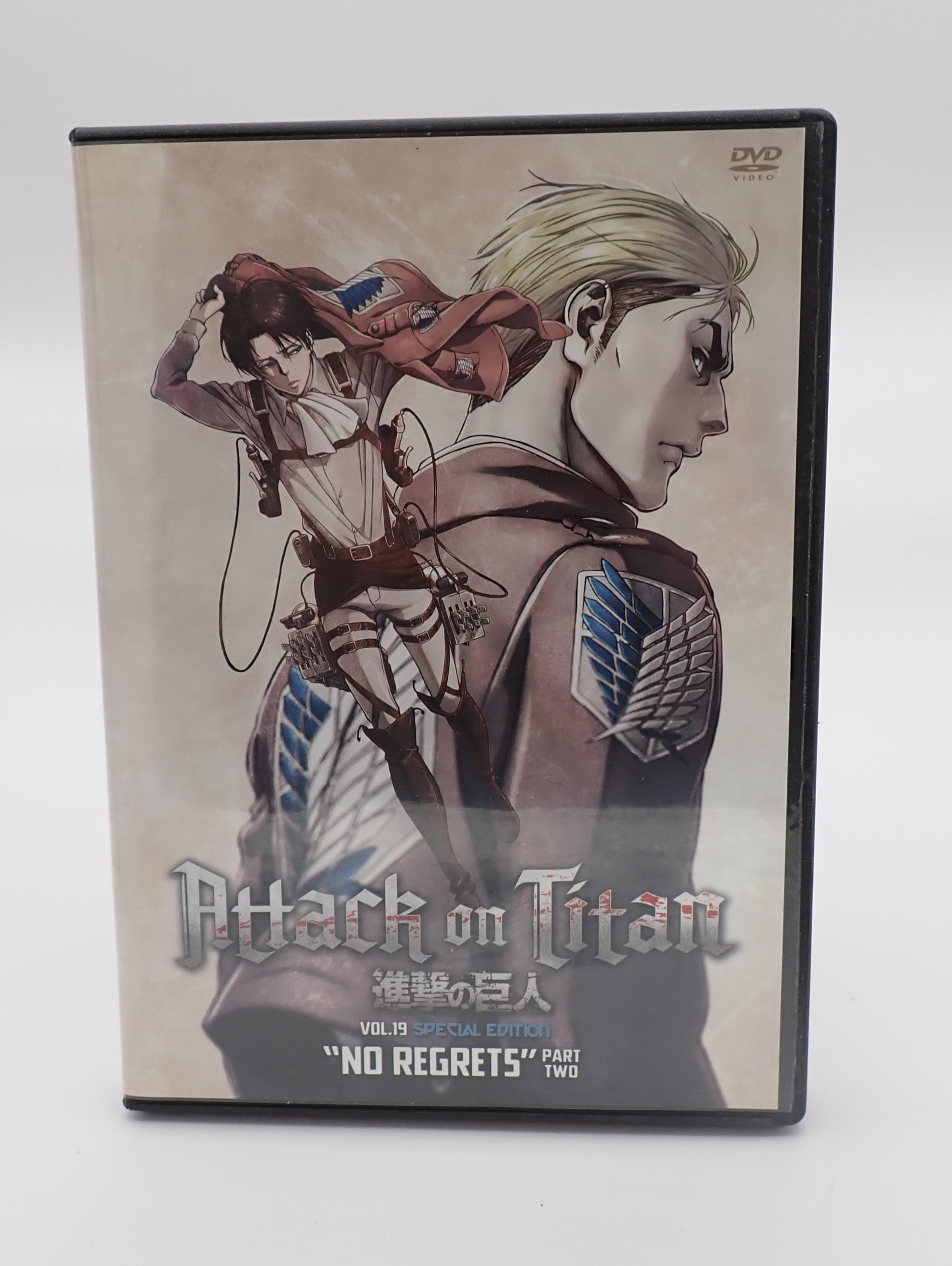 Attack on Titan: Vol. 19 - No Regrets Part 2 Special Edition (DVD) [Pre-Owned]