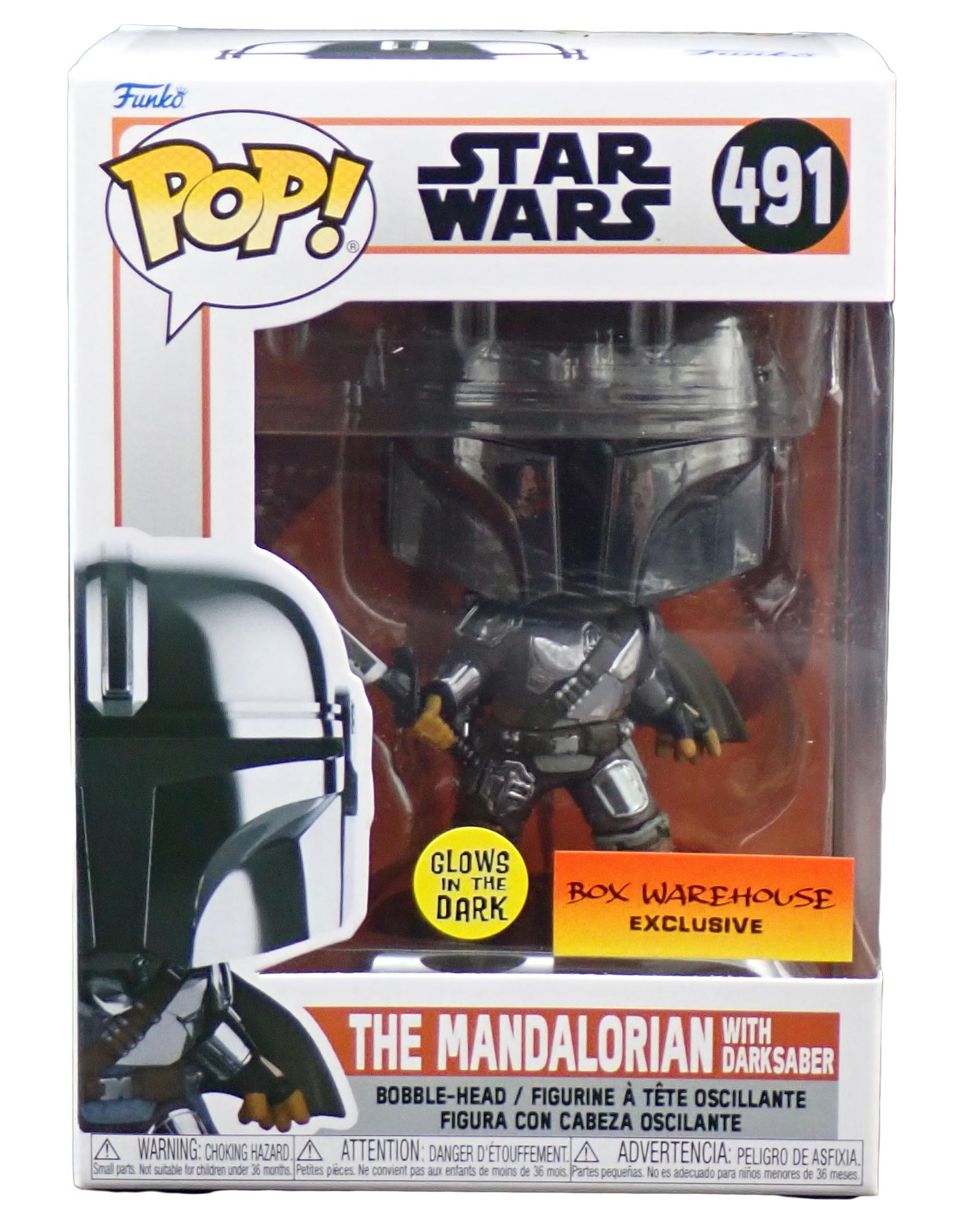 The Mandalorian with Darksaber - POP! #491