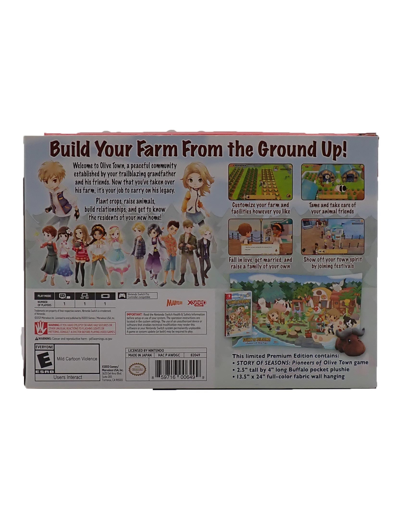 Story of Seasons Pioneers of Olive Town Premium Edition - Switch