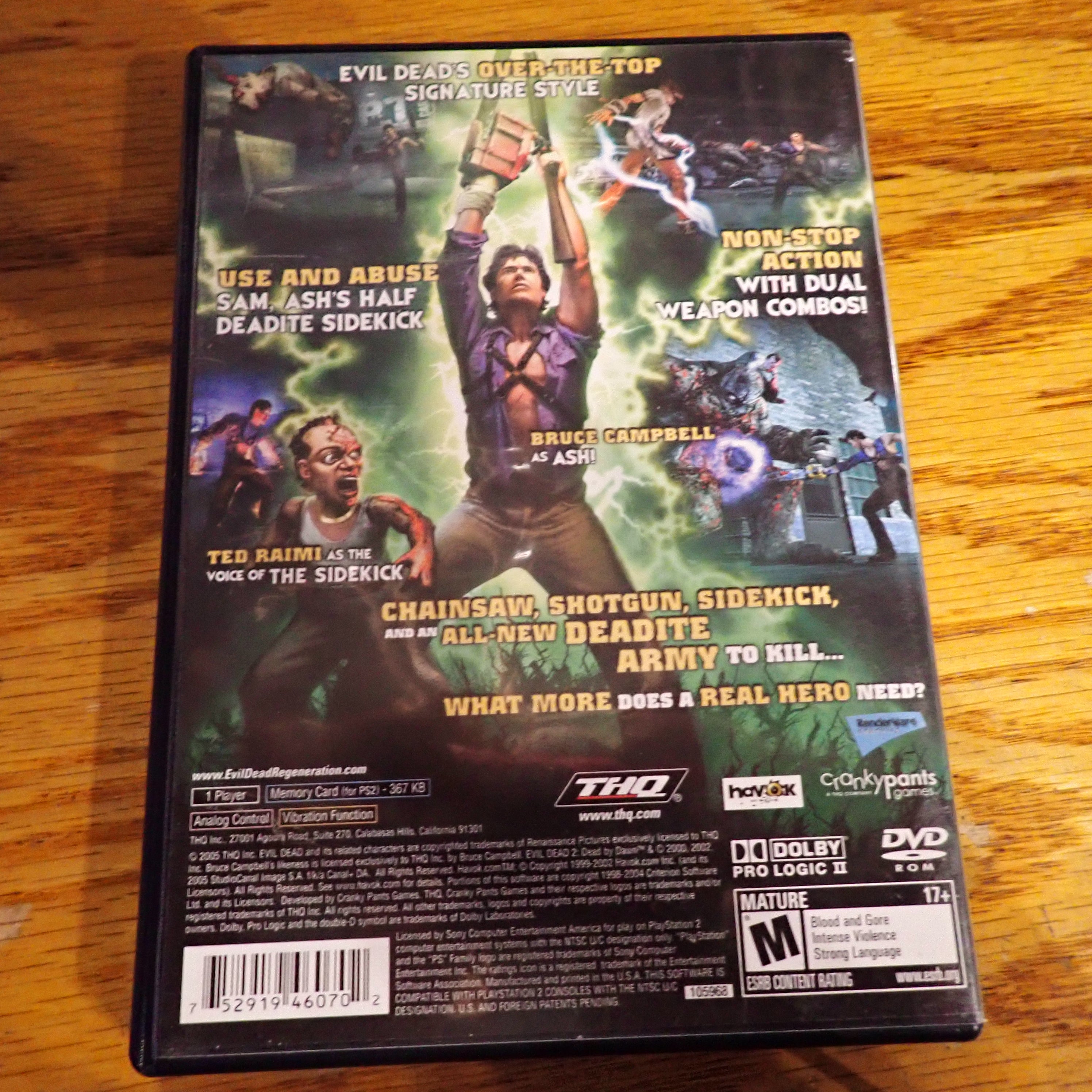 Evil Dead Regeneration - PS2