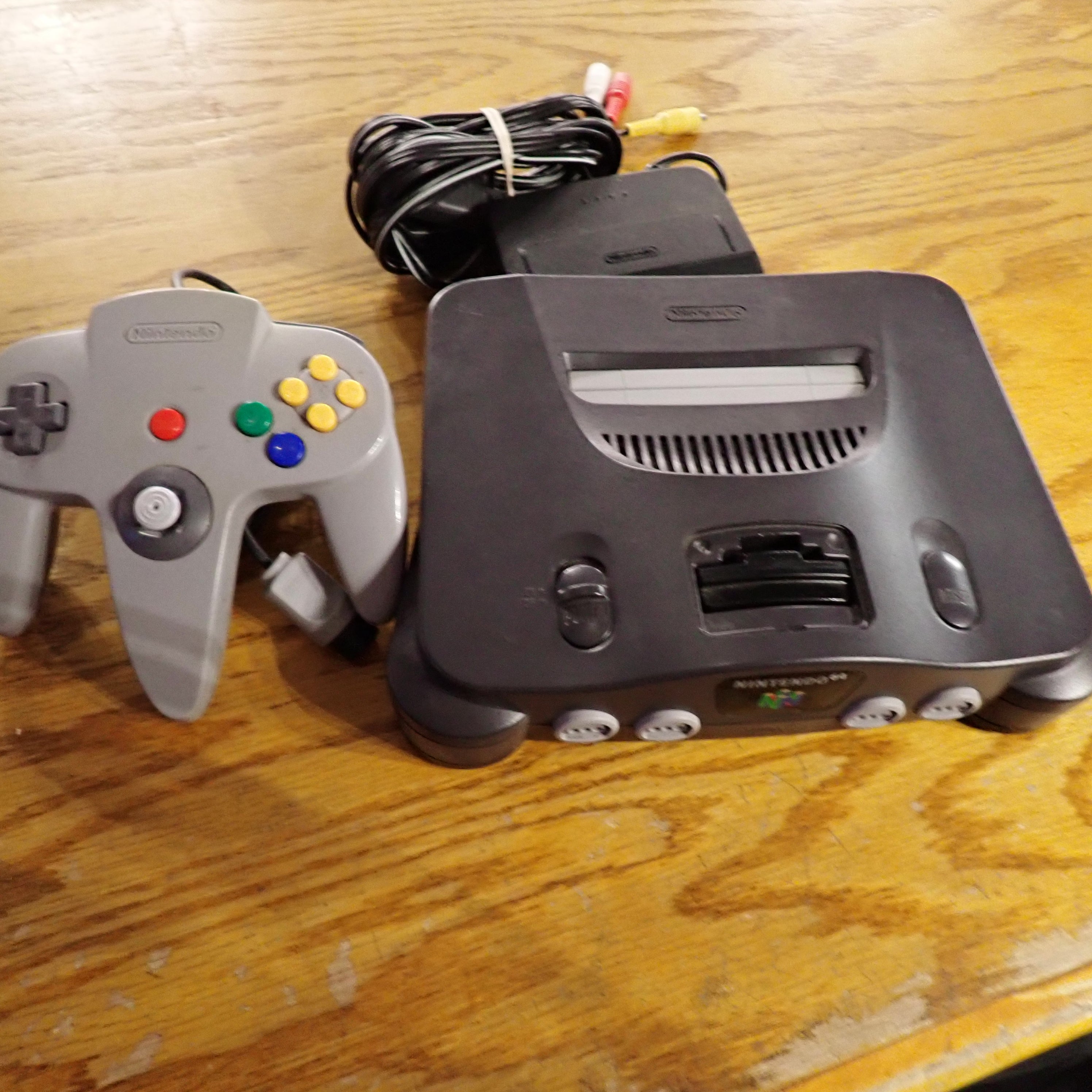 N64 System with bag