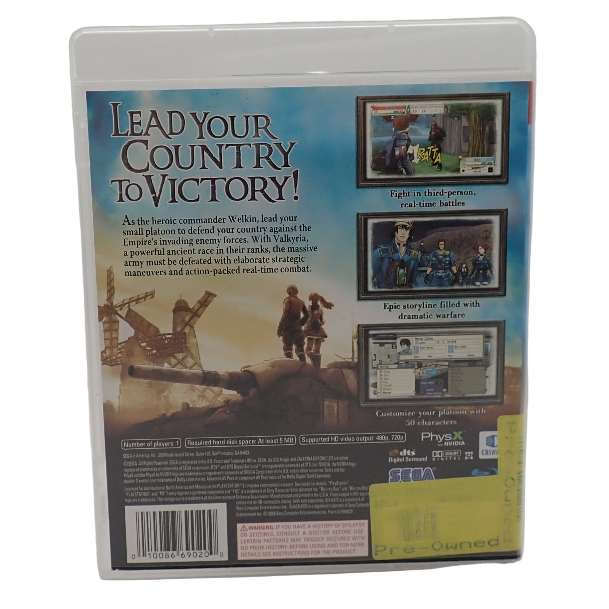 Valkyria Chronicles - PS3