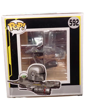 The Mandalorian in N1 Starfighter (with Grogu) - POP! #592
