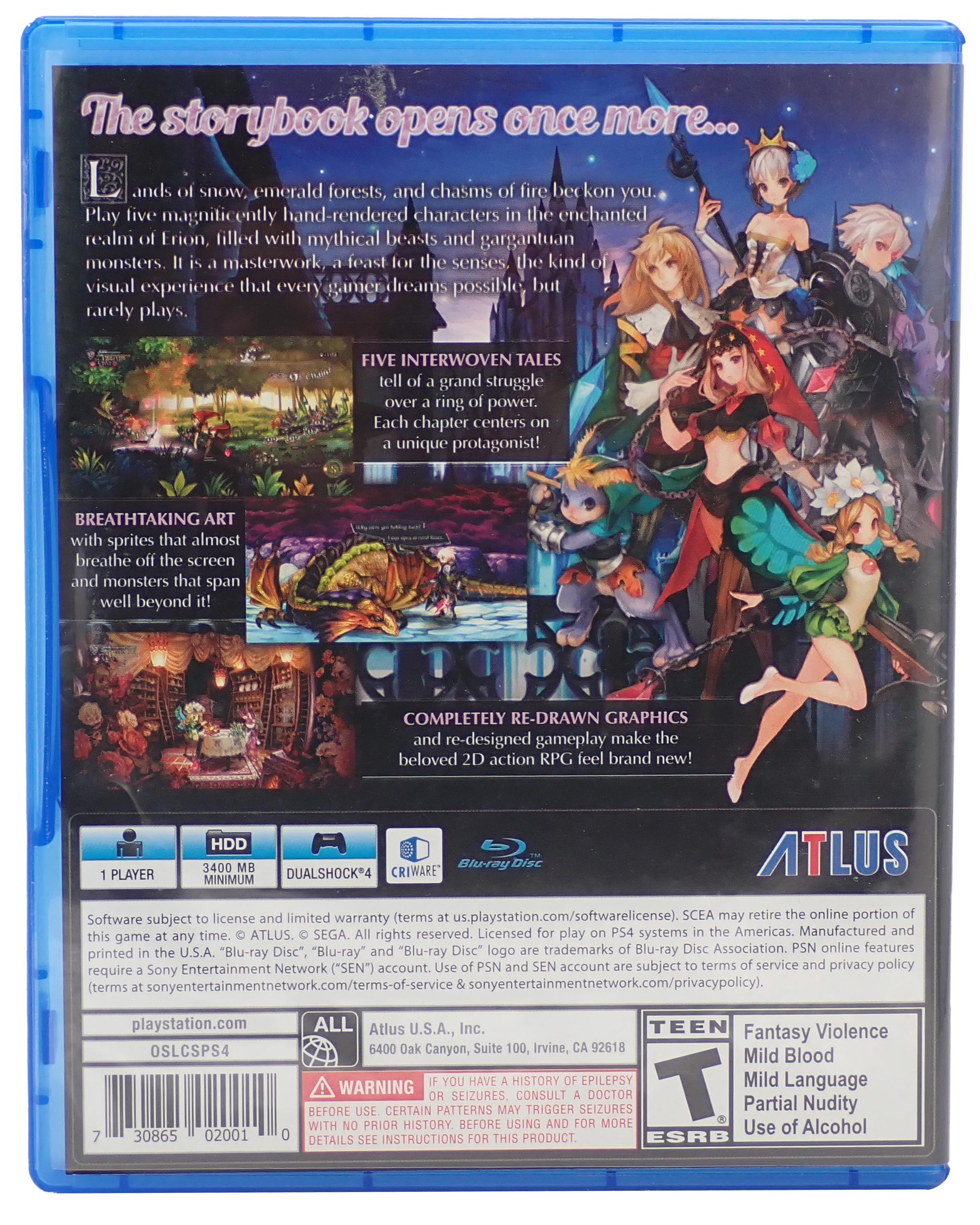 Odin Sphere Leifthrasir - PS4