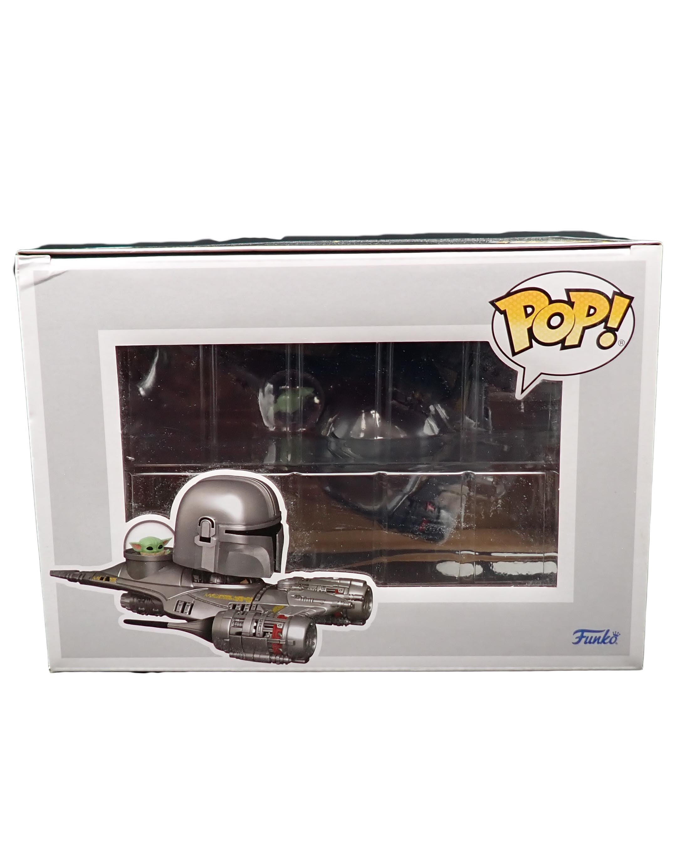 The Mandalorian in N1 Starfighter (with Grogu) - POP! #592