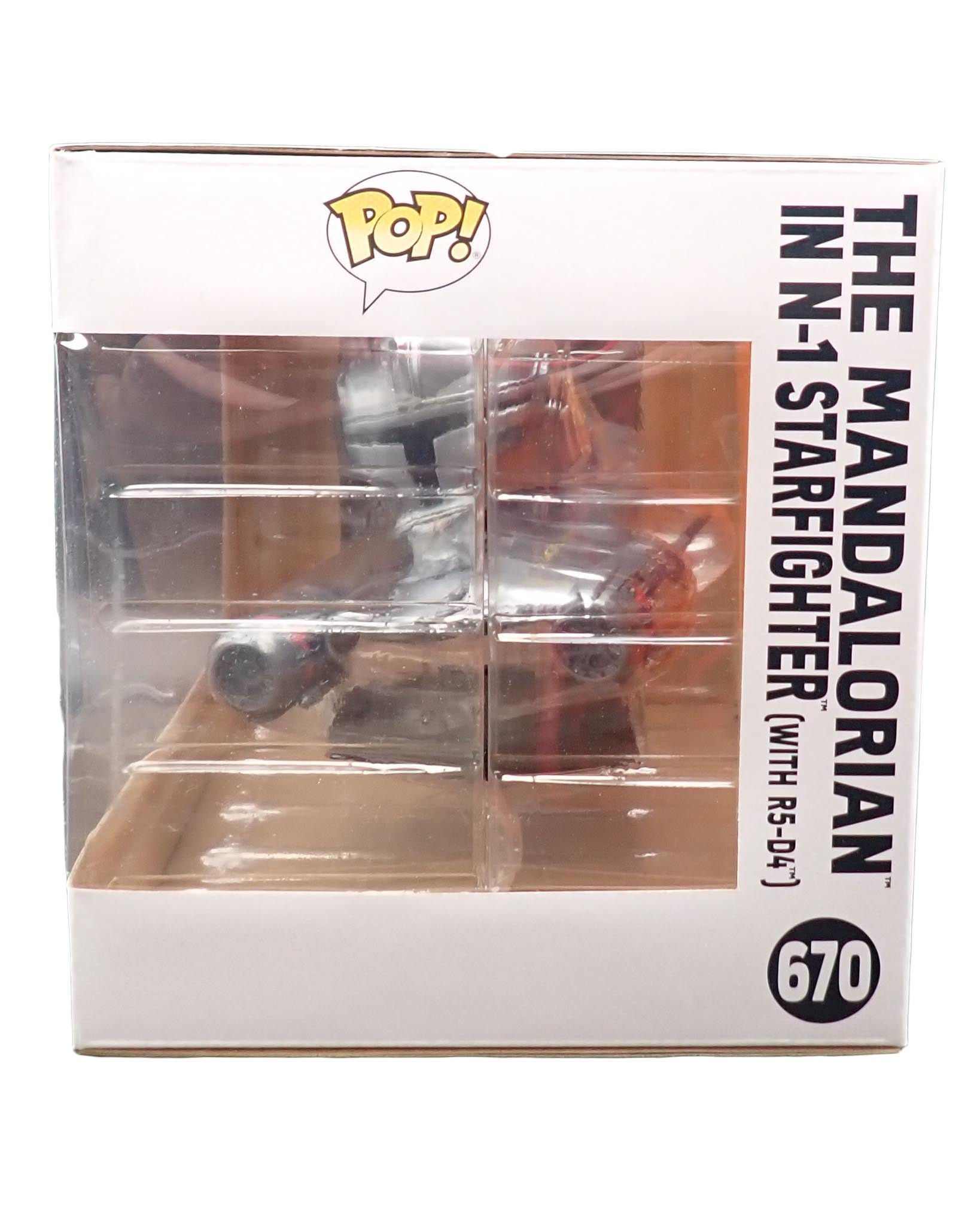 The Mandalorian in N1 Starfighter (with R5-D4) - POP! #670