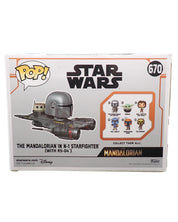 The Mandalorian in N1 Starfighter (with R5-D4) - POP! #670