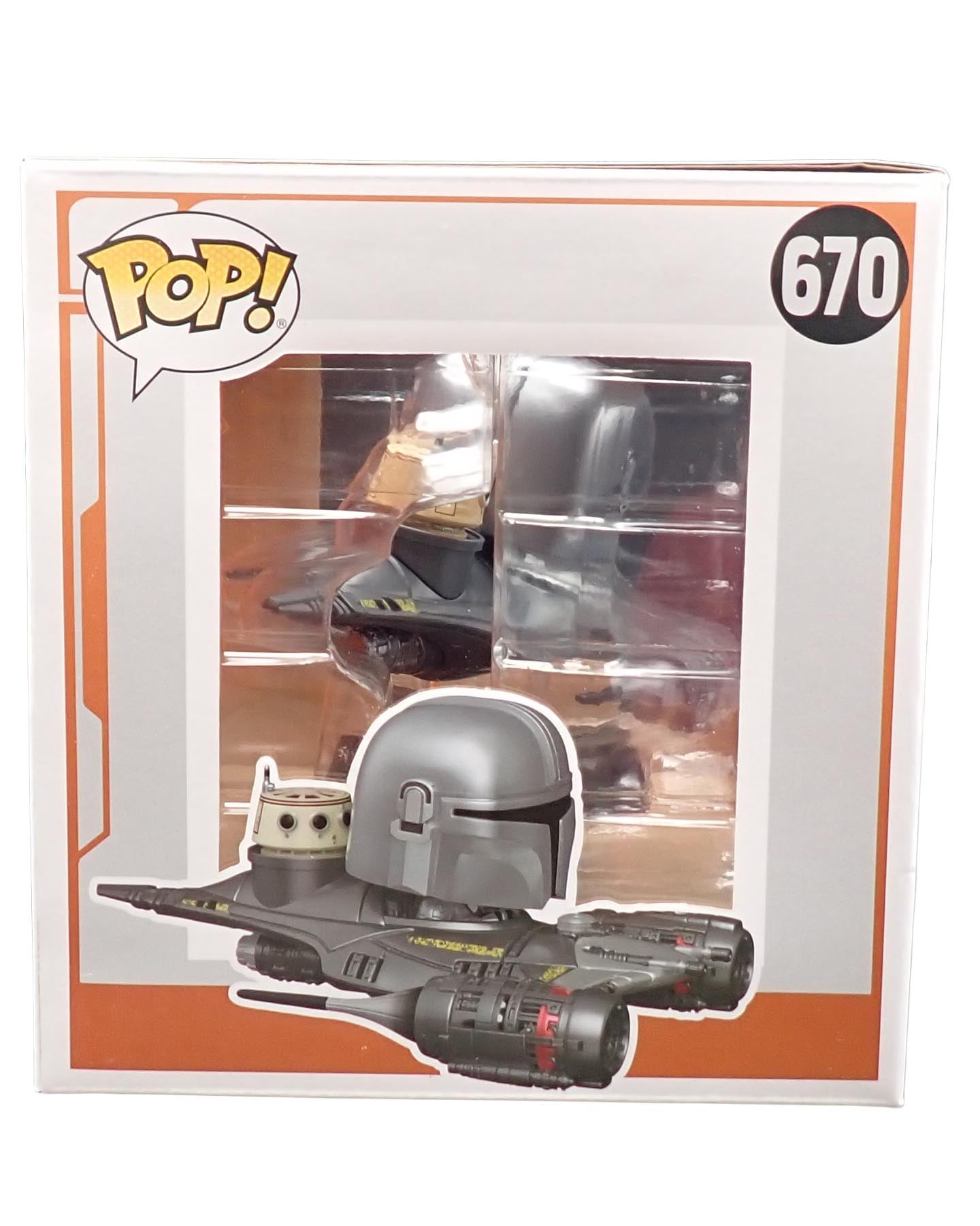 The Mandalorian in N1 Starfighter (with R5-D4) - POP! #670