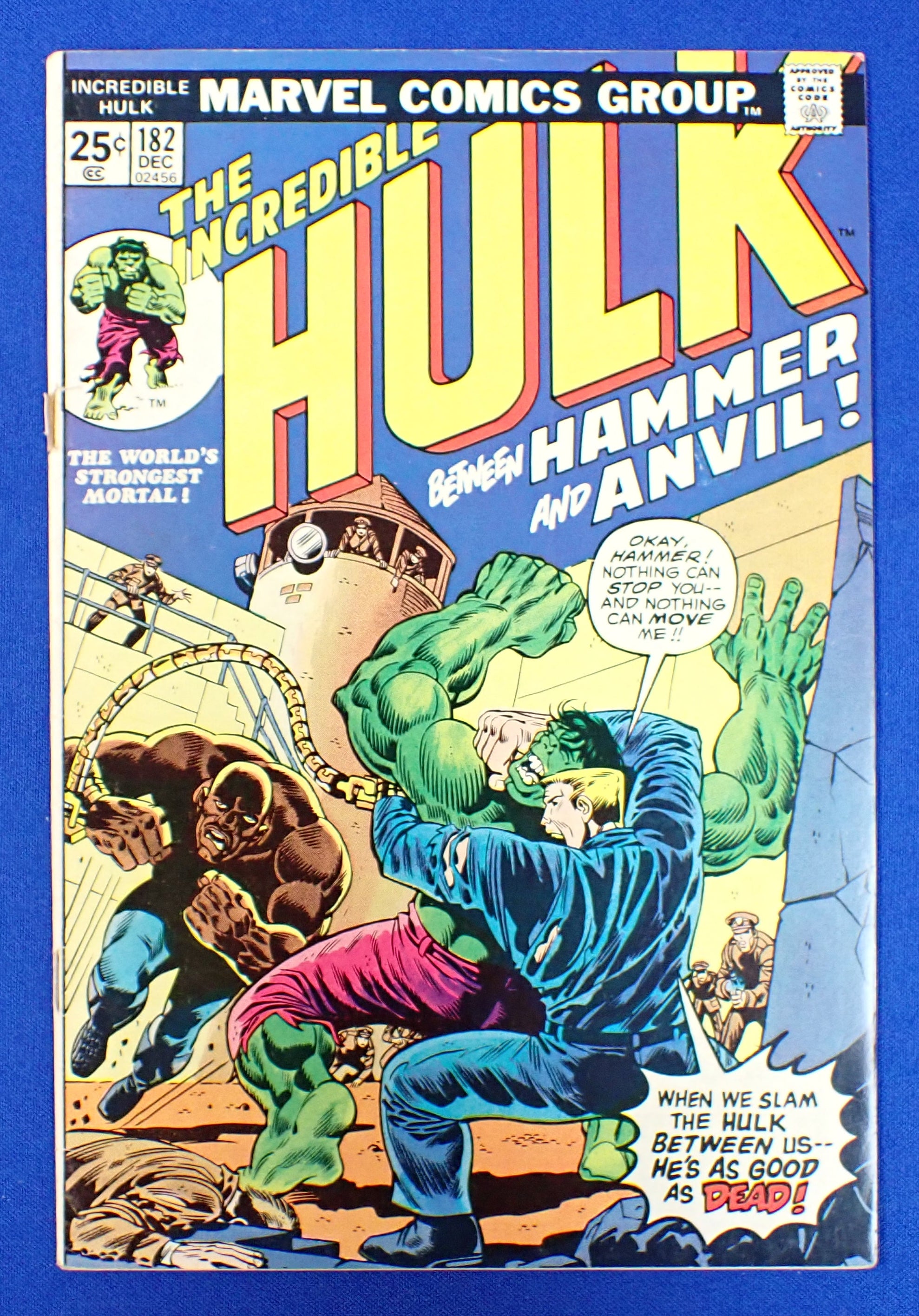 Hulk #182 (1974) - 3.0 - MISSING MVS