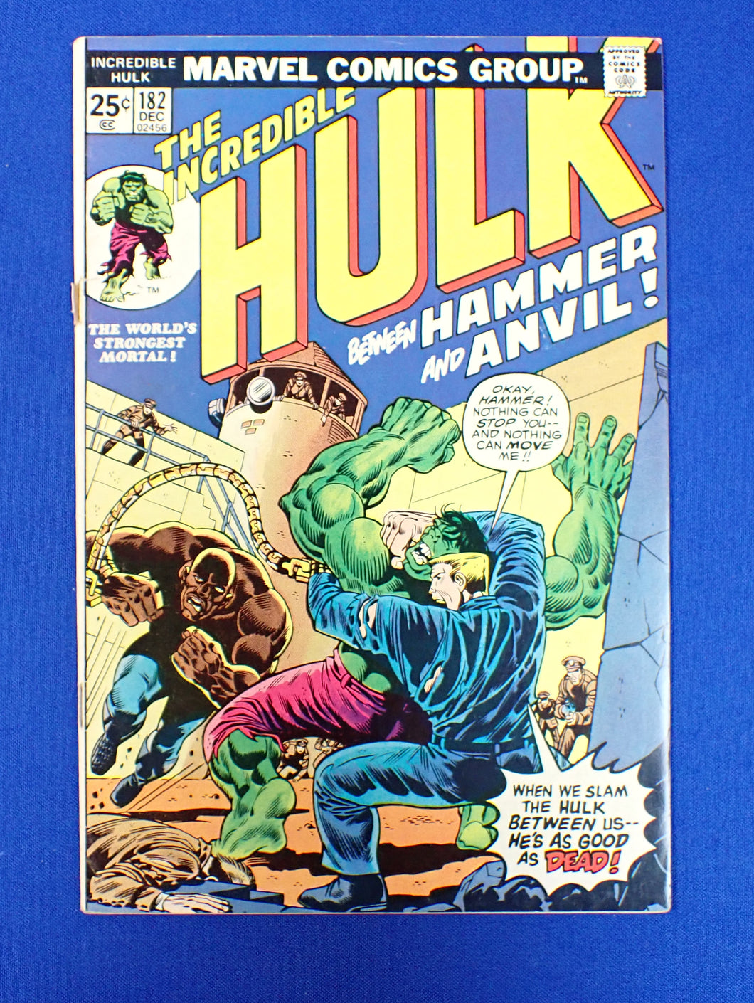 Hulk #182 (1974) - 3.0 - MISSING MVS