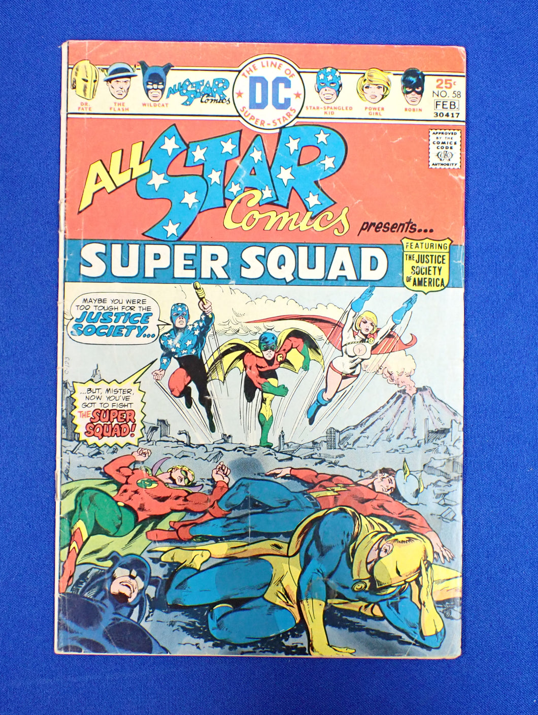 All Star Comics #58 (1976) - low grade, 2.0