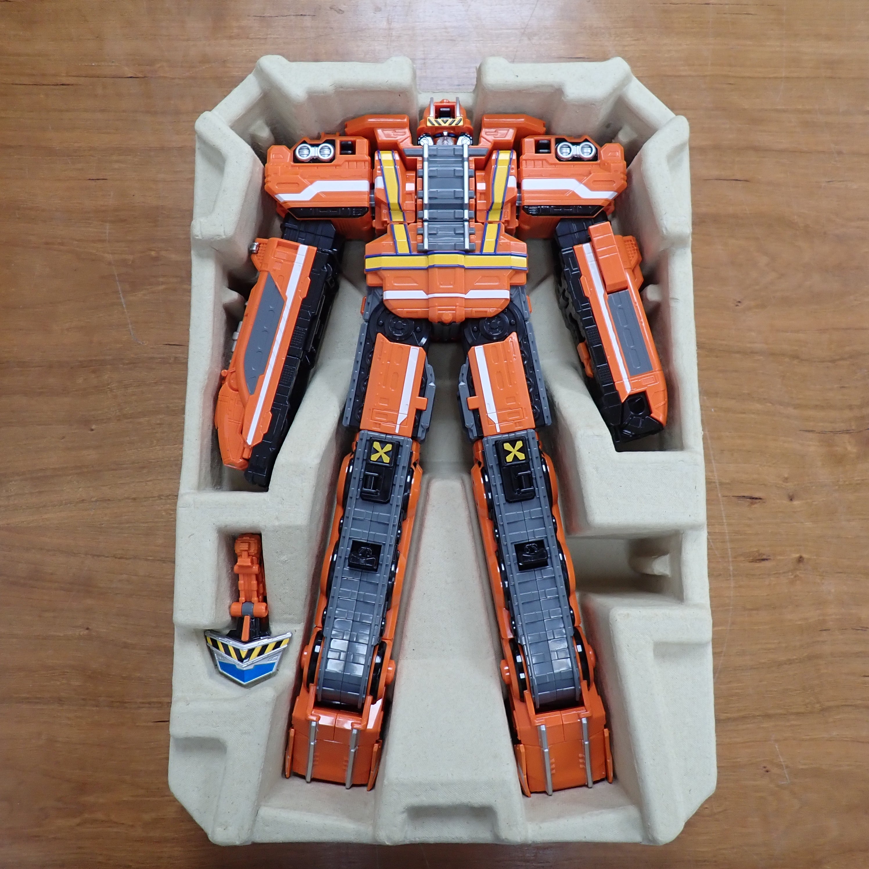 Bandai: Power Rangers Train Force - Deluxe Ressha Gattai Build DaiOh