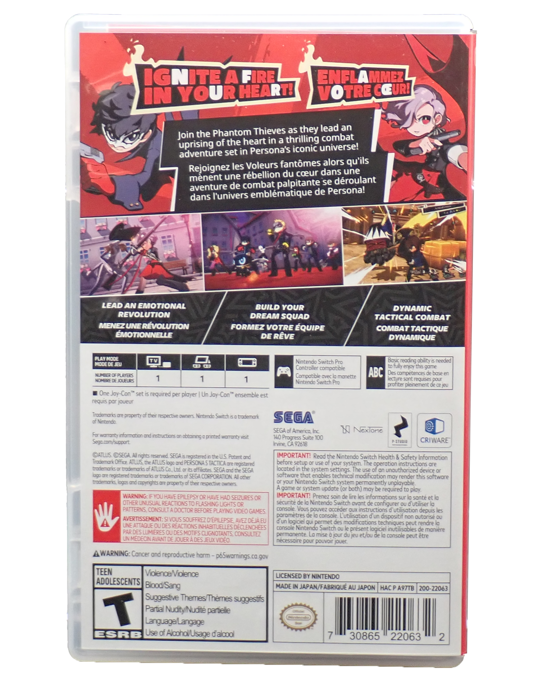 Persona 5 Tactica - Switch