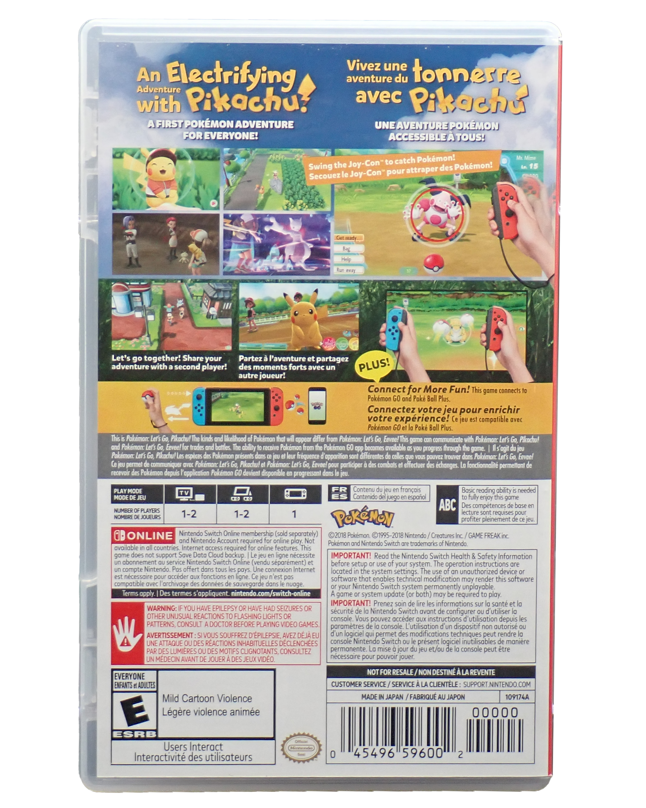 Pokémon Let's Go Pikachu - Switch