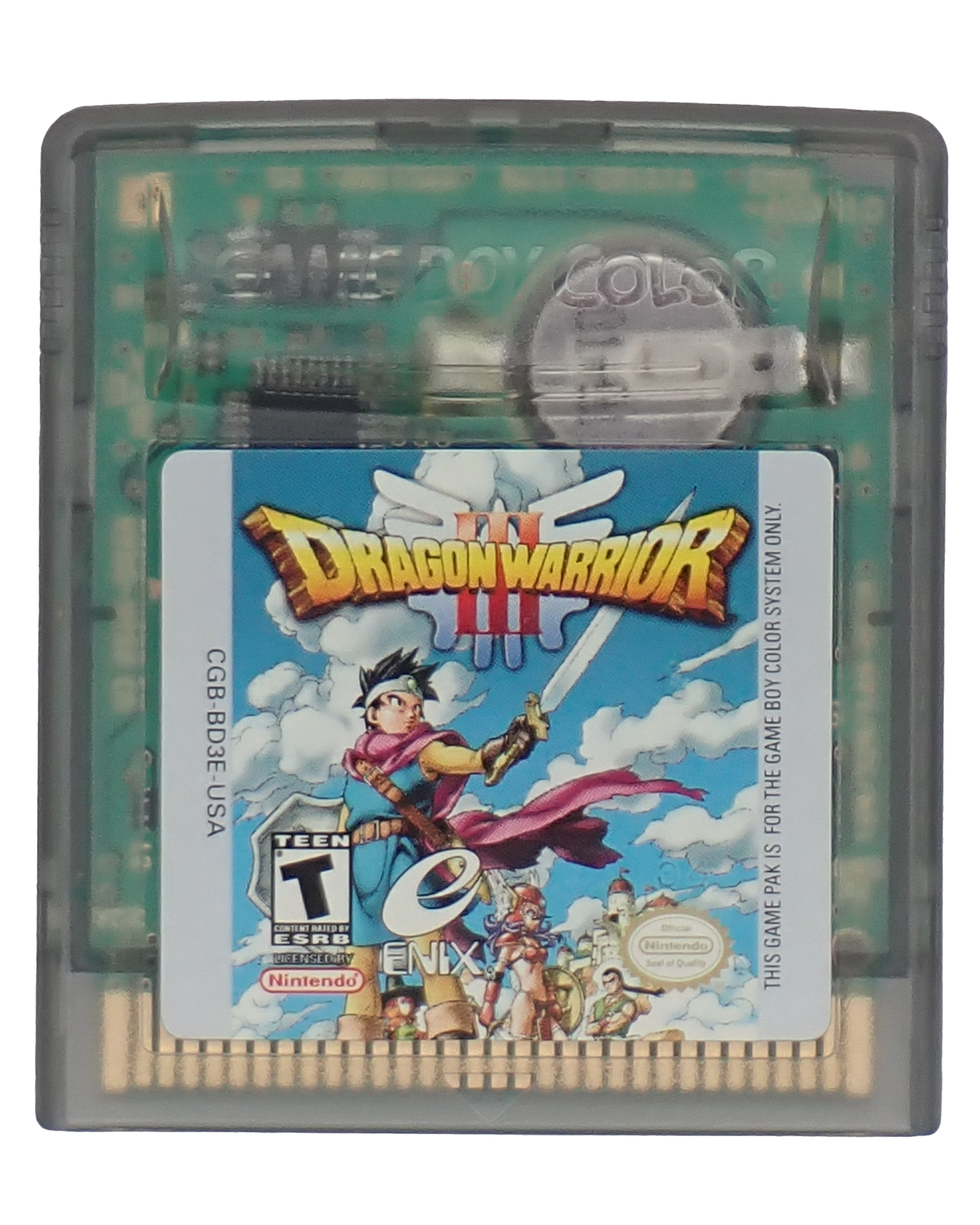 Dragon Warrior III w/ Manual - GBC