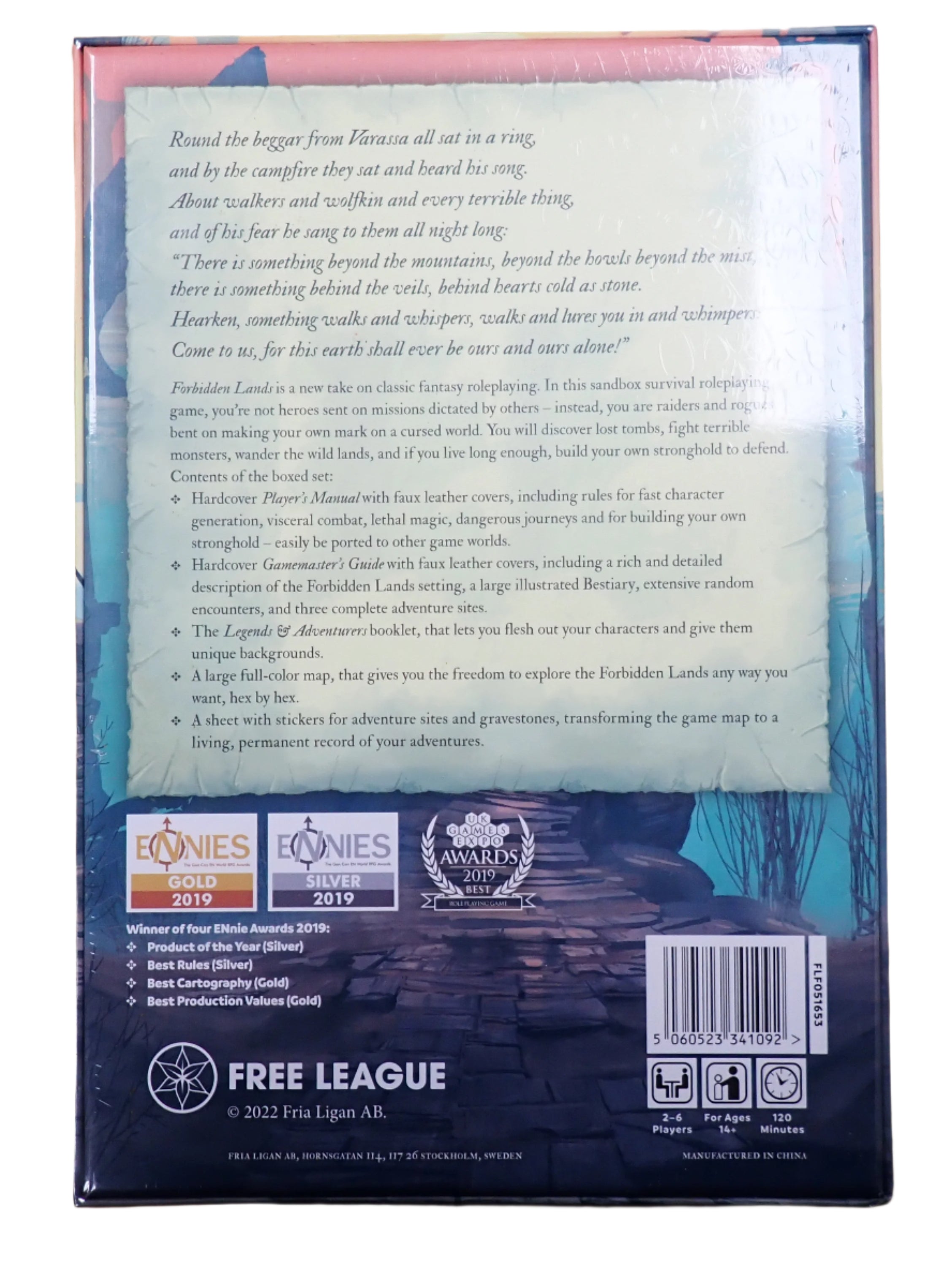 Forbidden Lands - Rogues & Raiders in a Cursed World (Used)