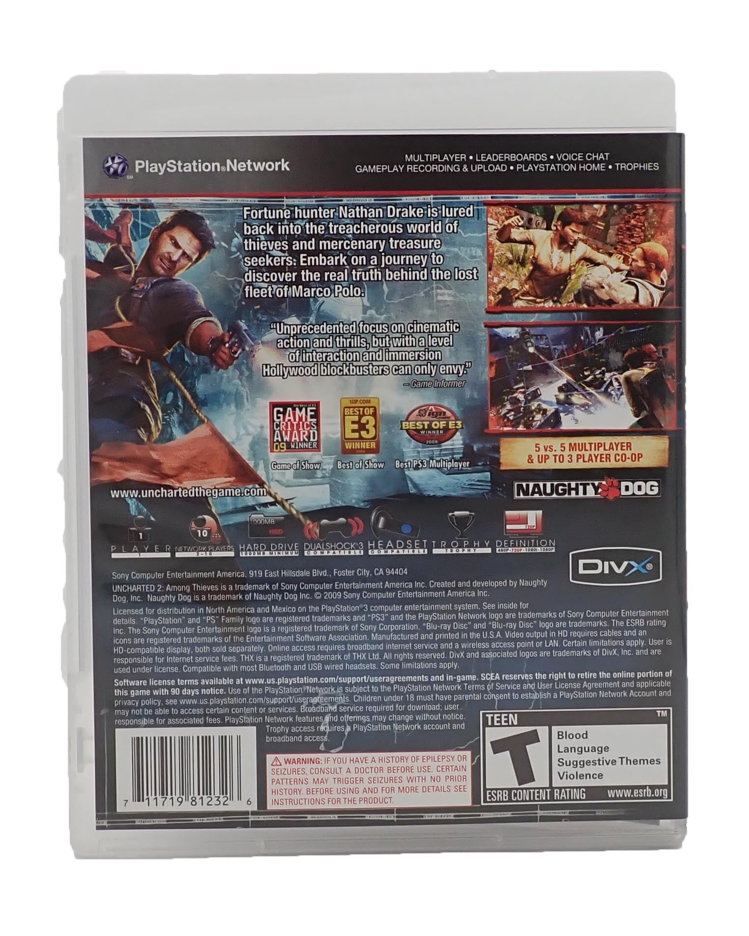 Uncharted 2: Among Thieves - PS3