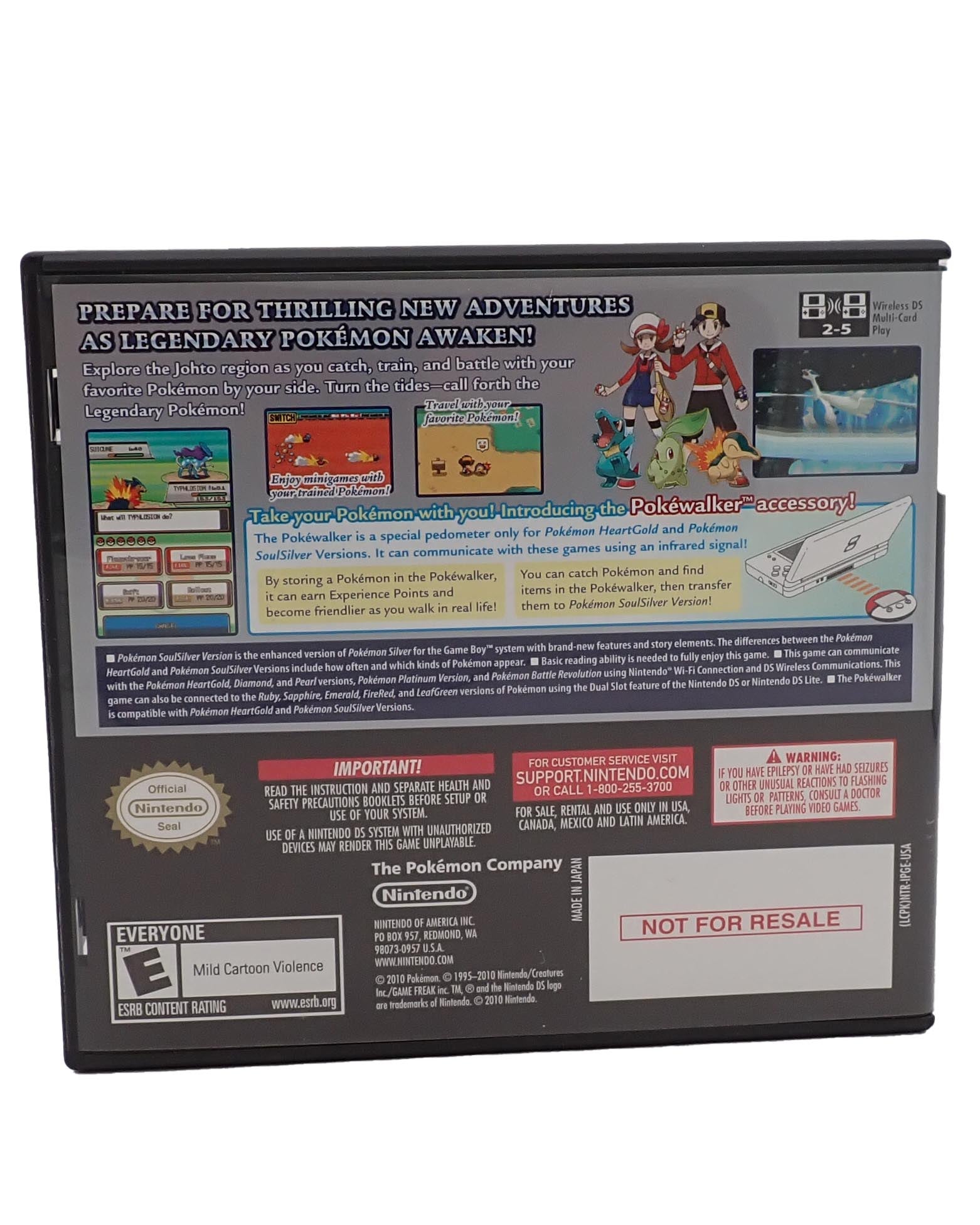 Pokémon SoulSilver Version - DS