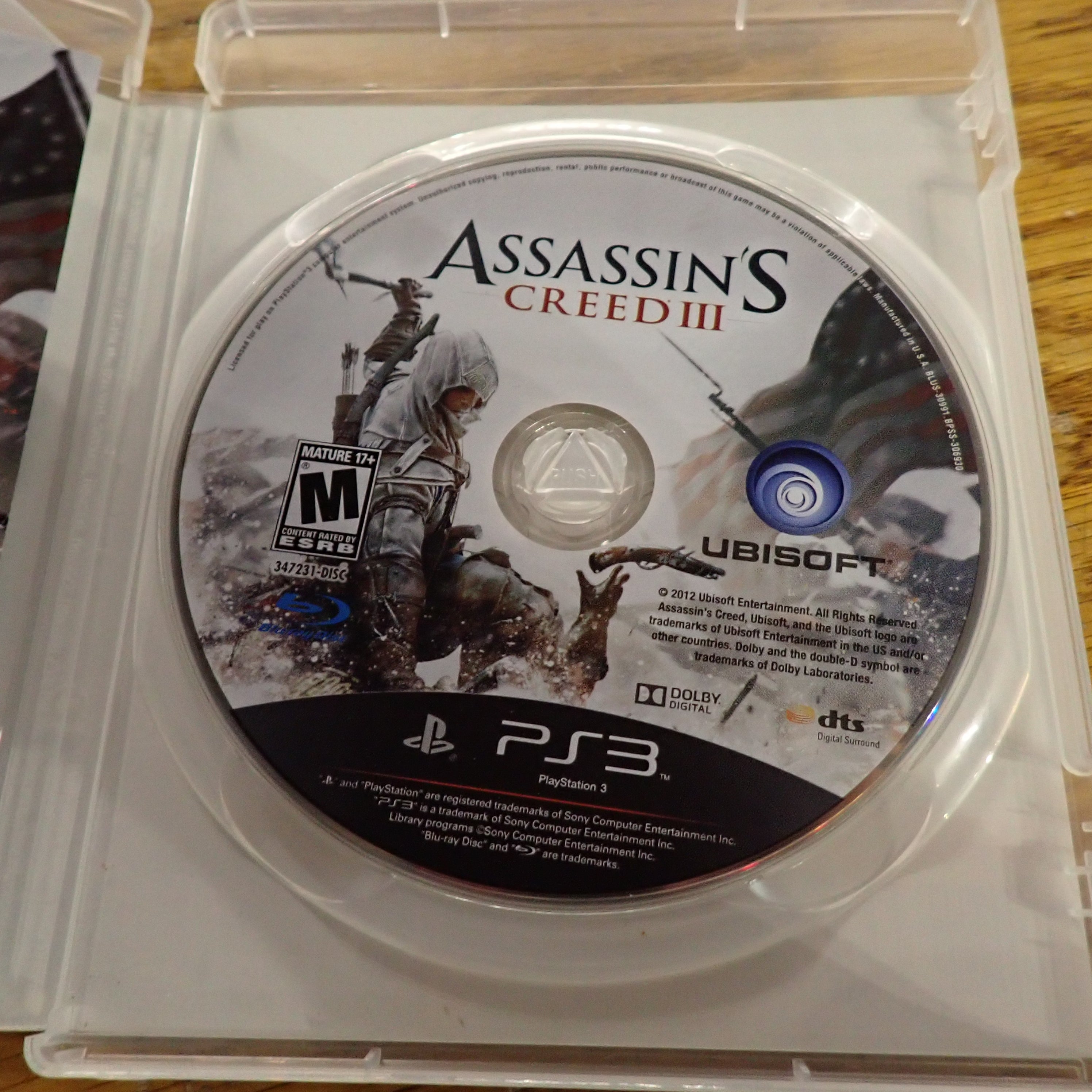 Assassin's Creed 3 - PS3