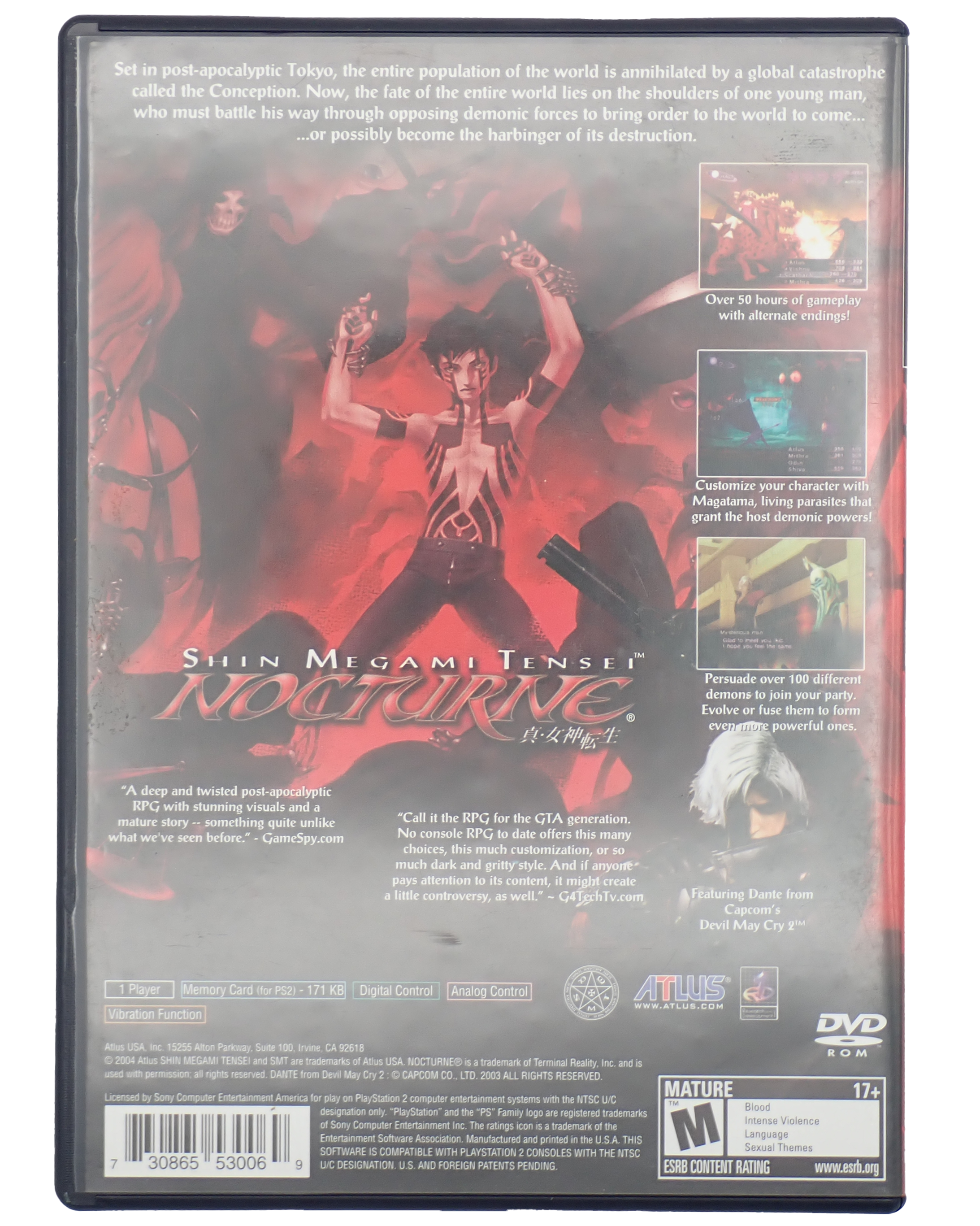 Shin Megami Tensei III Nocutrne - PS2