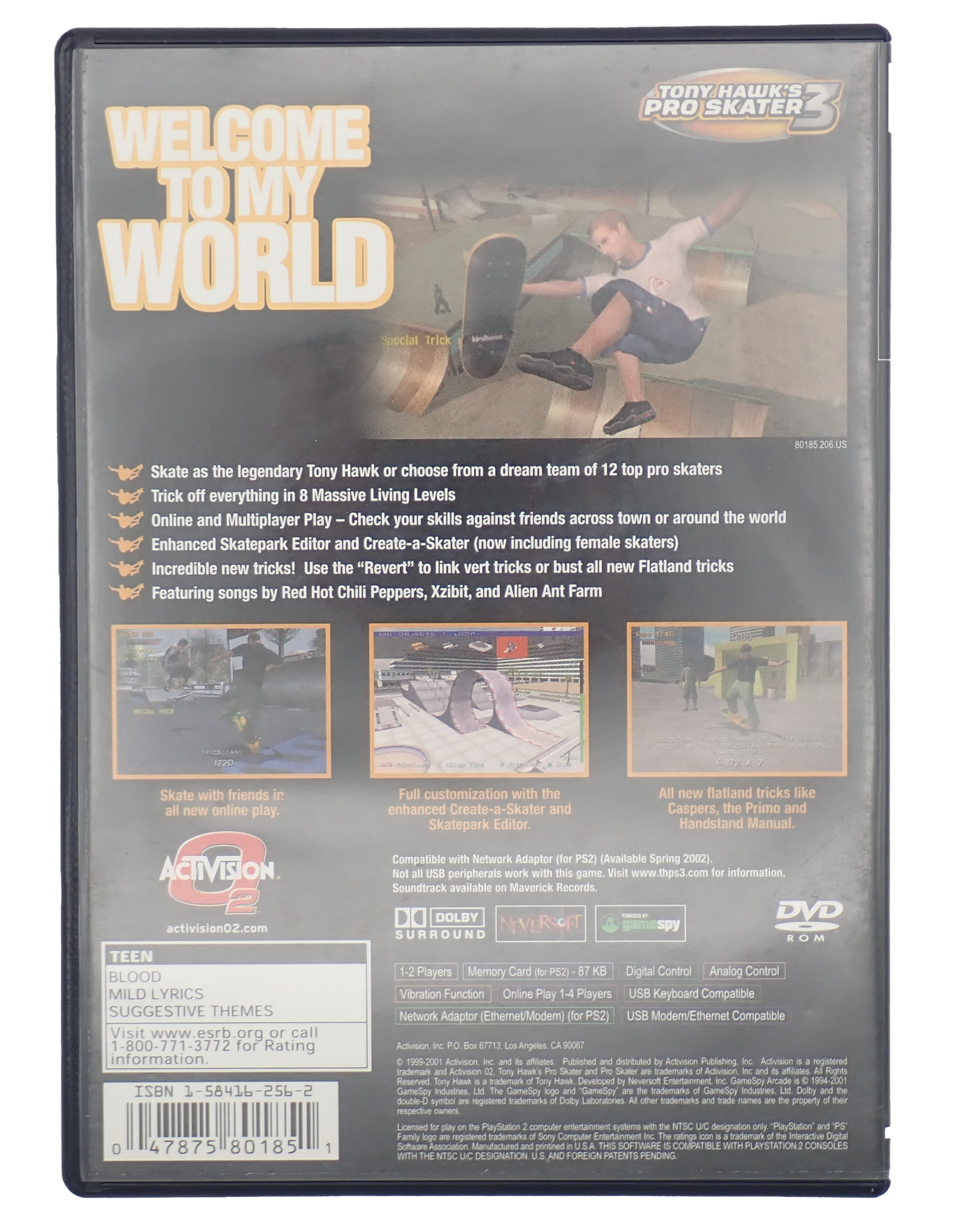 Tony Hawk's Pro Skater 3 - PS2