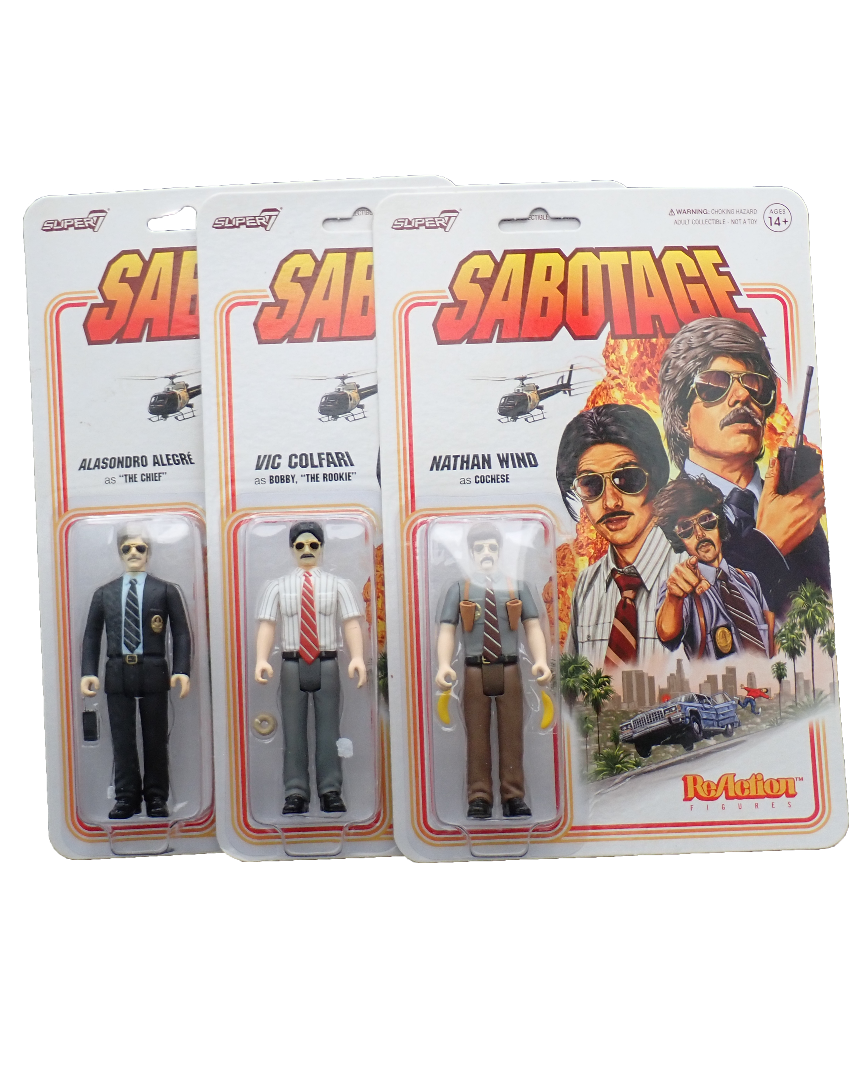 Sabotage Figure Set  - Super 7 Figures