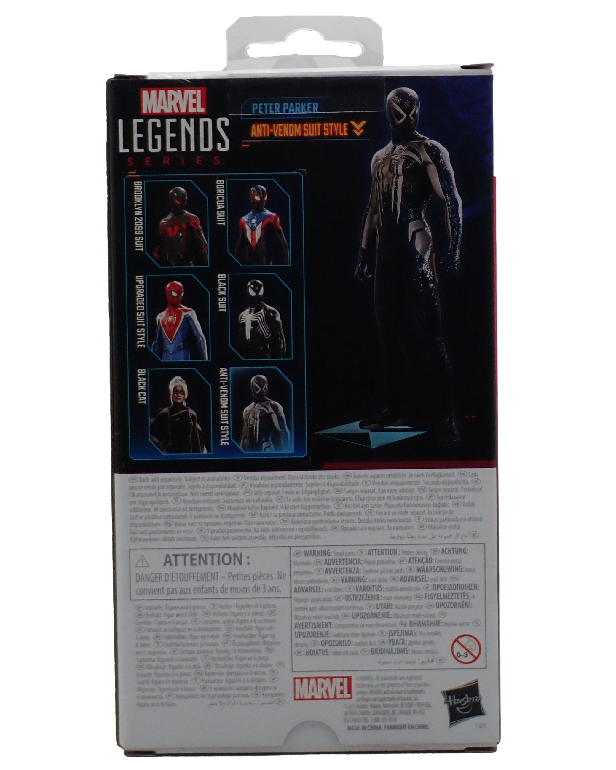Peter Parker (Anti-Venom Suit Style) - Marvel Legends