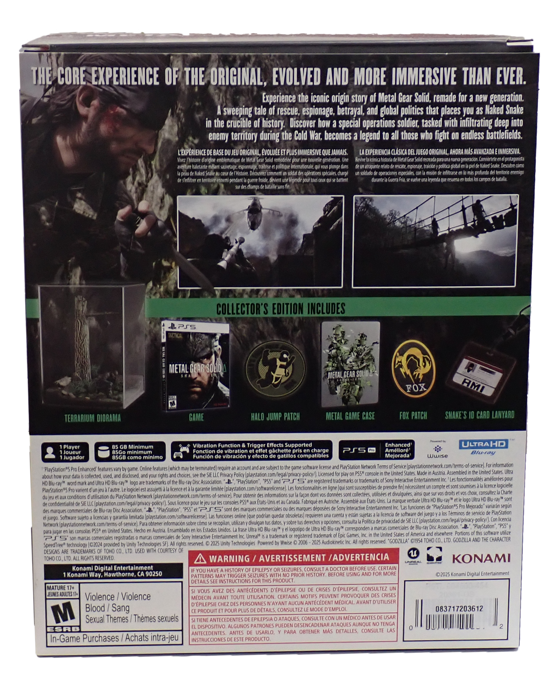 Metal Gear Solid Δ Snake Eater (Collector's Edition) - PS5