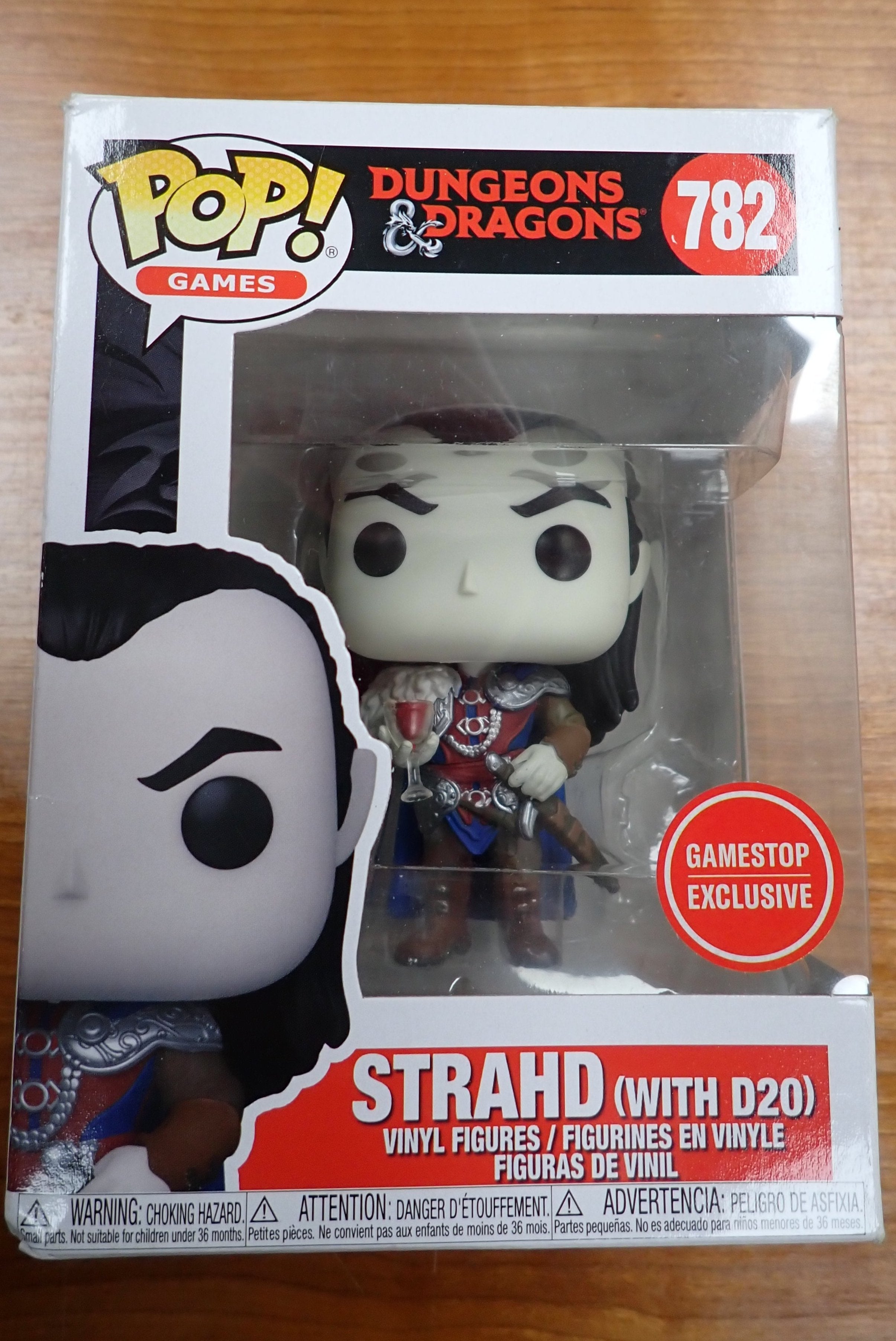 Strahd - POP! #782 *Missing D20*